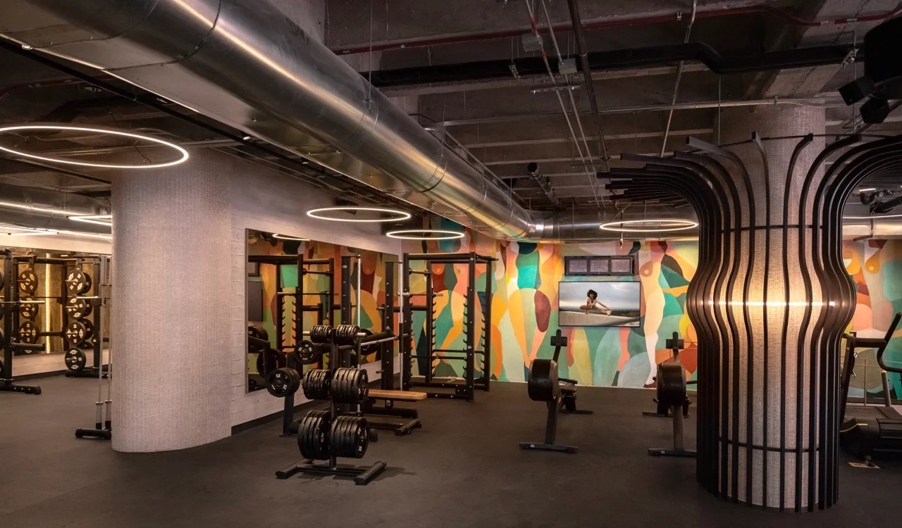 London Design Awards Winner - HEIMAT LA - corporate interior design for a fitness house