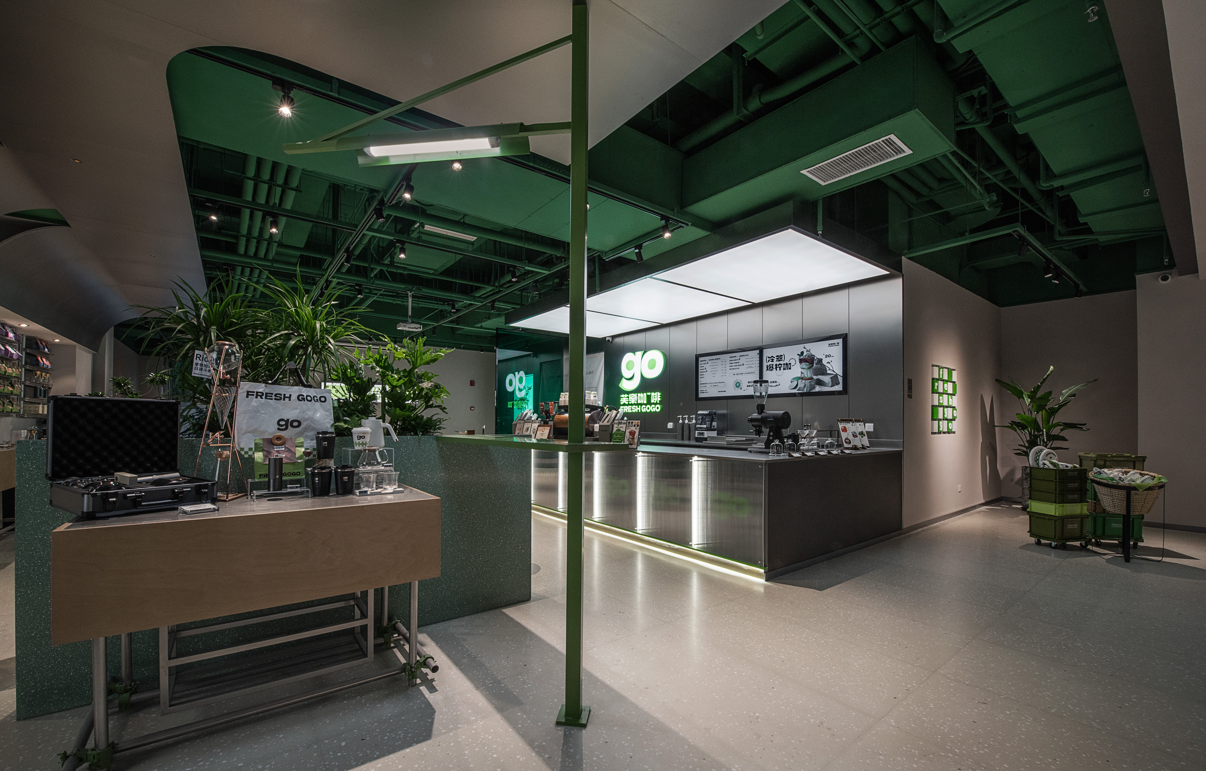 London Design Awards Winner - Fresh gogo experience coffee bar