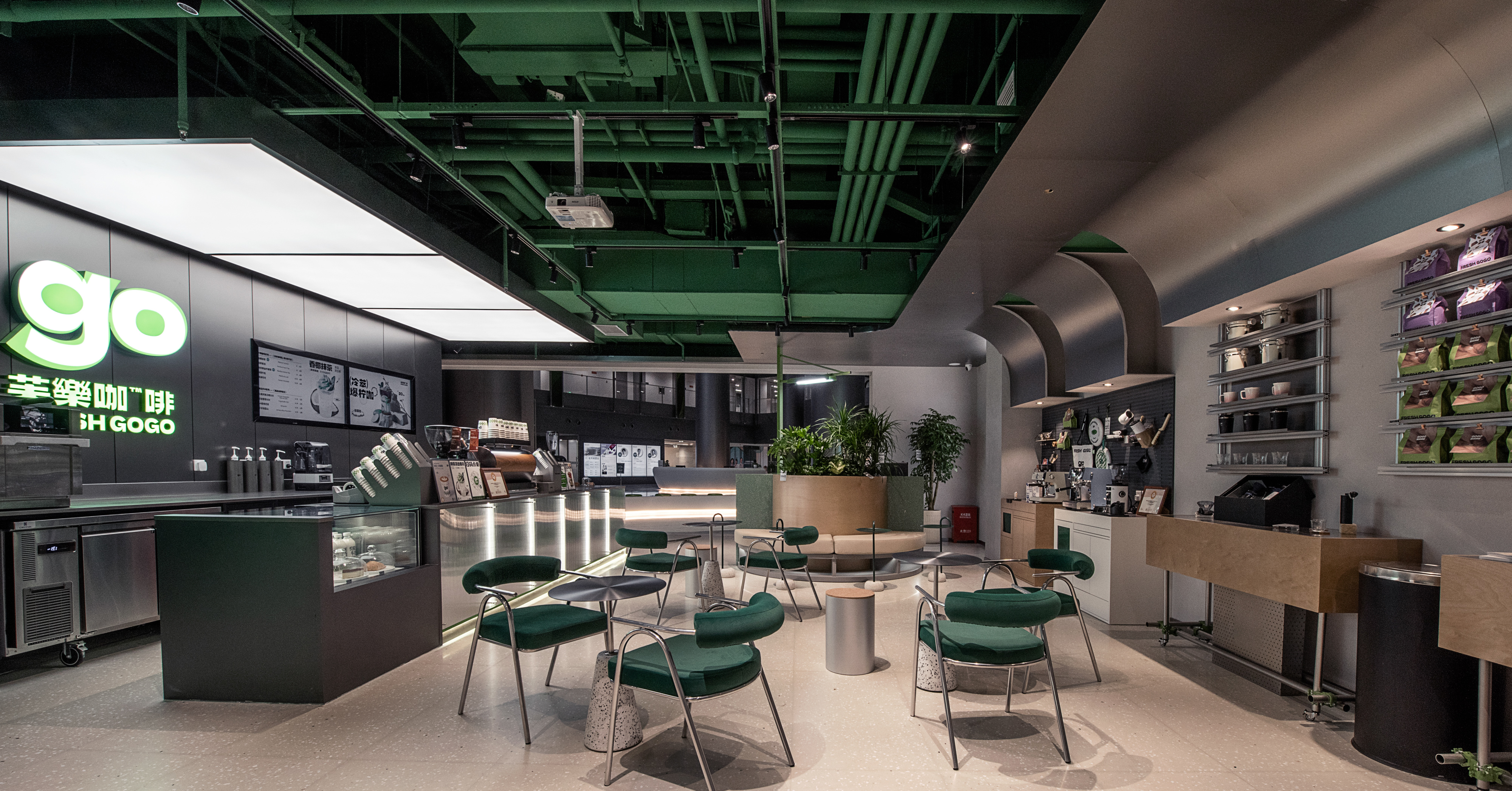 London Design Awards Winner - Fresh gogo experience coffee bar