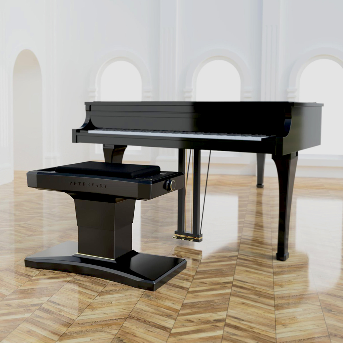 London Design Awards Winner - Petervary Smart Piano Bench