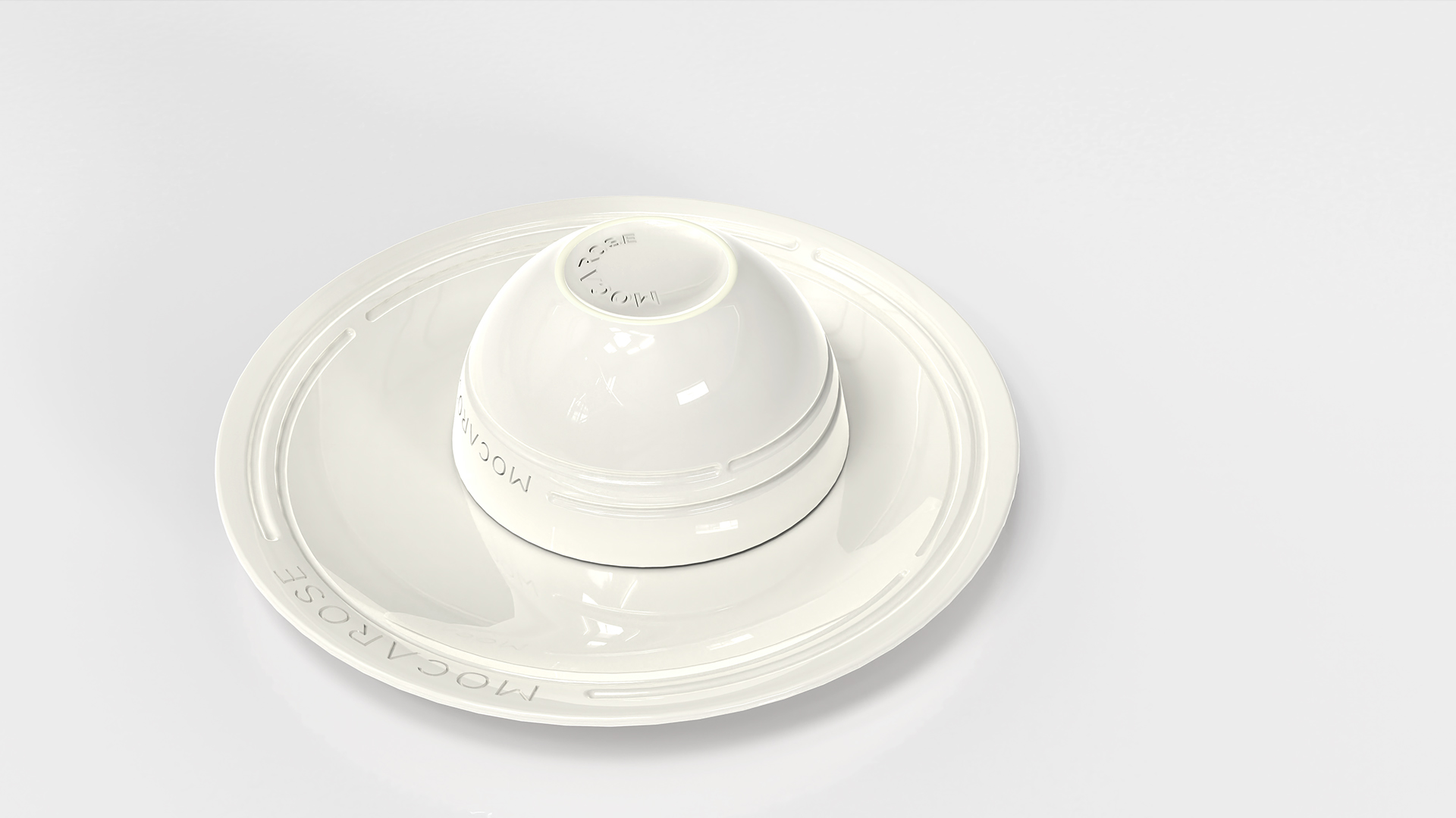 London Design Awards Winner - MOCAROSE stoneware dishware