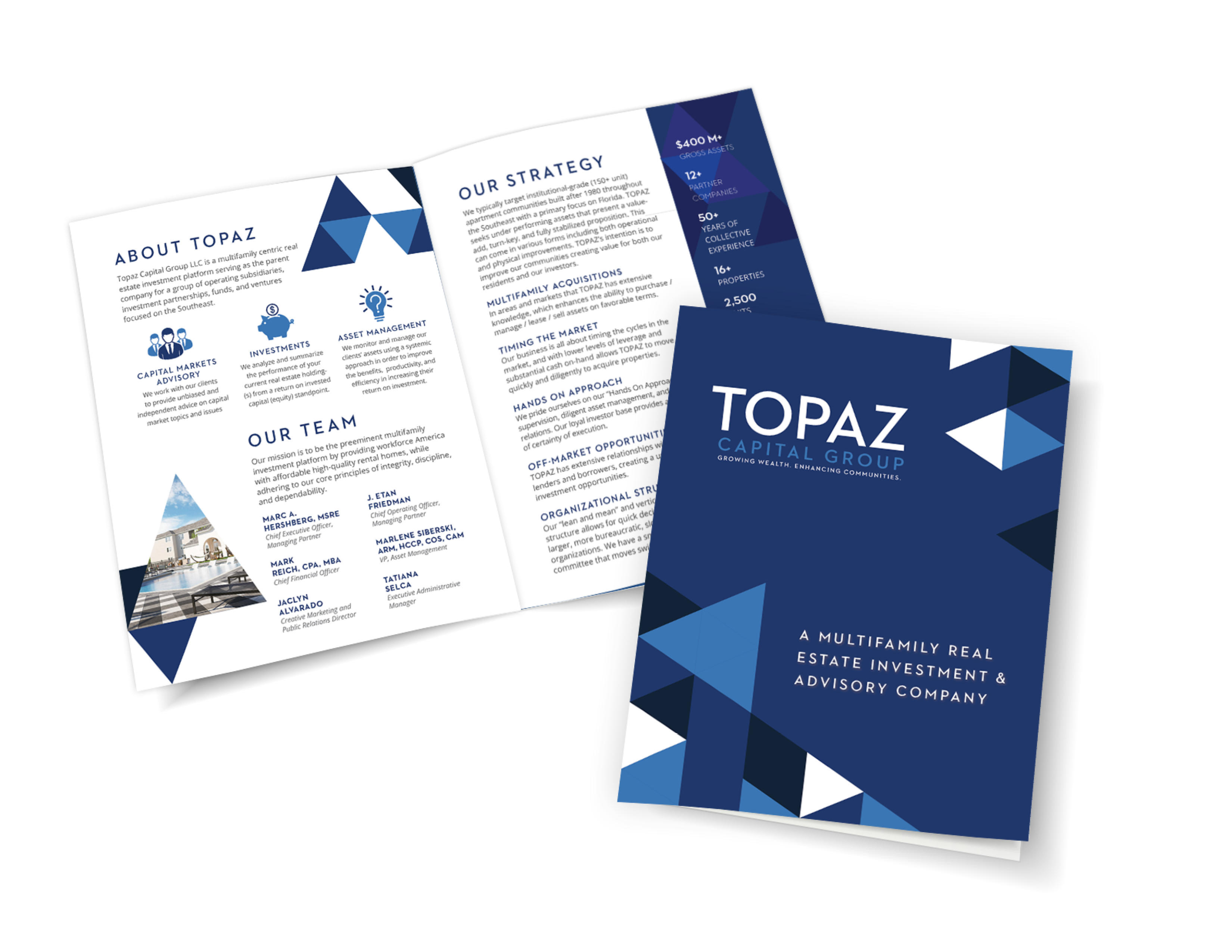 London Design Awards Winner - Topaz Rebranding