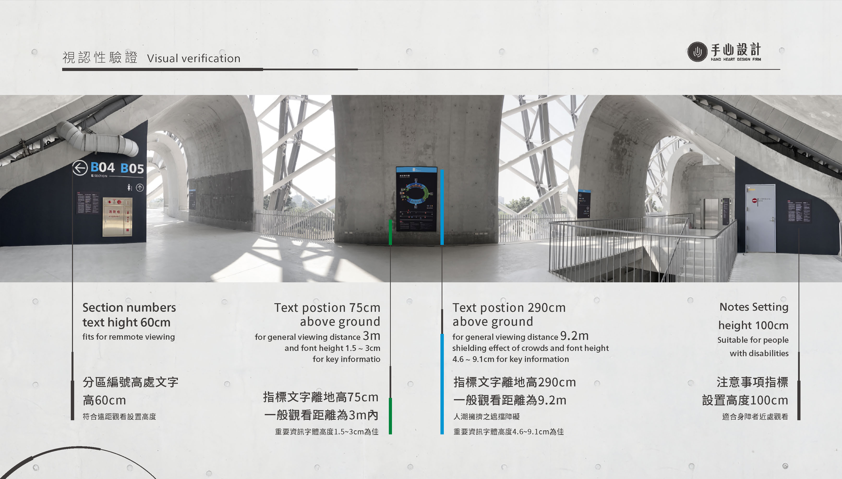 London Design Awards Winner - Kaohsiung National Stadium - Wayfinding System Design