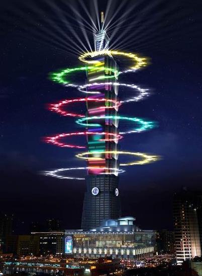 London Design Awards Winner - 2022-23 Taipei 101 multi-media firework show