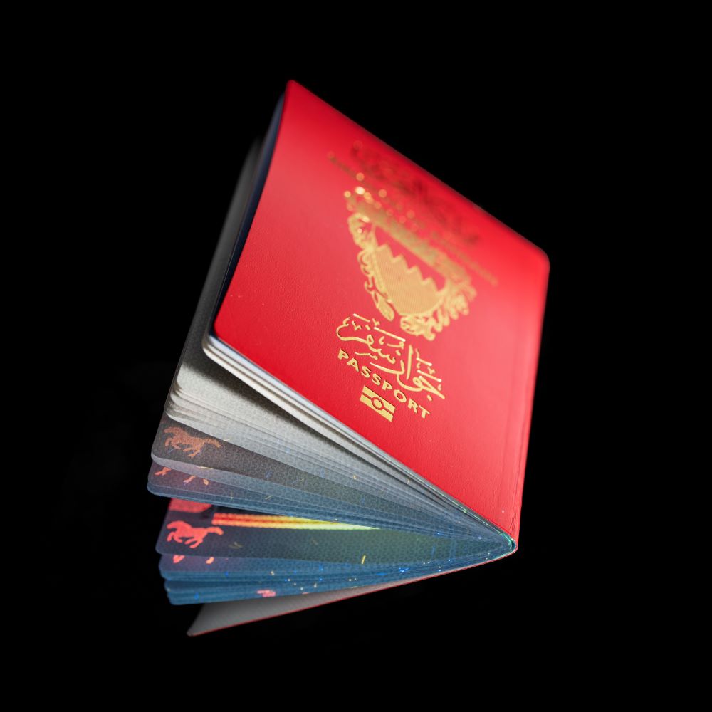 London Design Awards Winner - Bahrain's ePassport: Creative Journey Across Borders