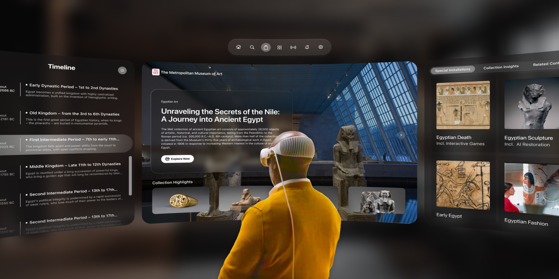 London Design Awards Winner - Compass: Virtual Museums, Real Discoveries