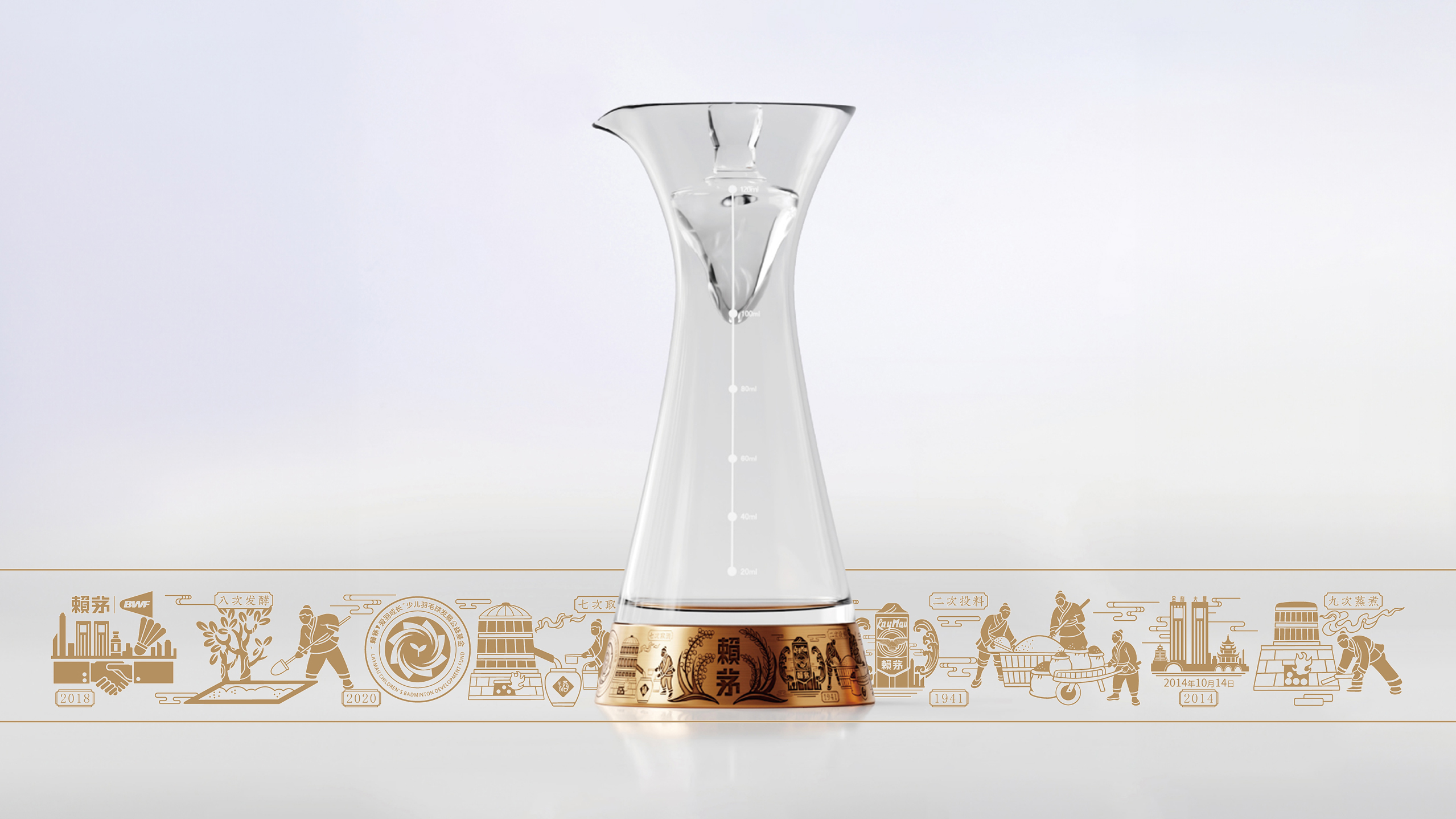 London Design Awards Winner - Laimao Inheritance Wine Set