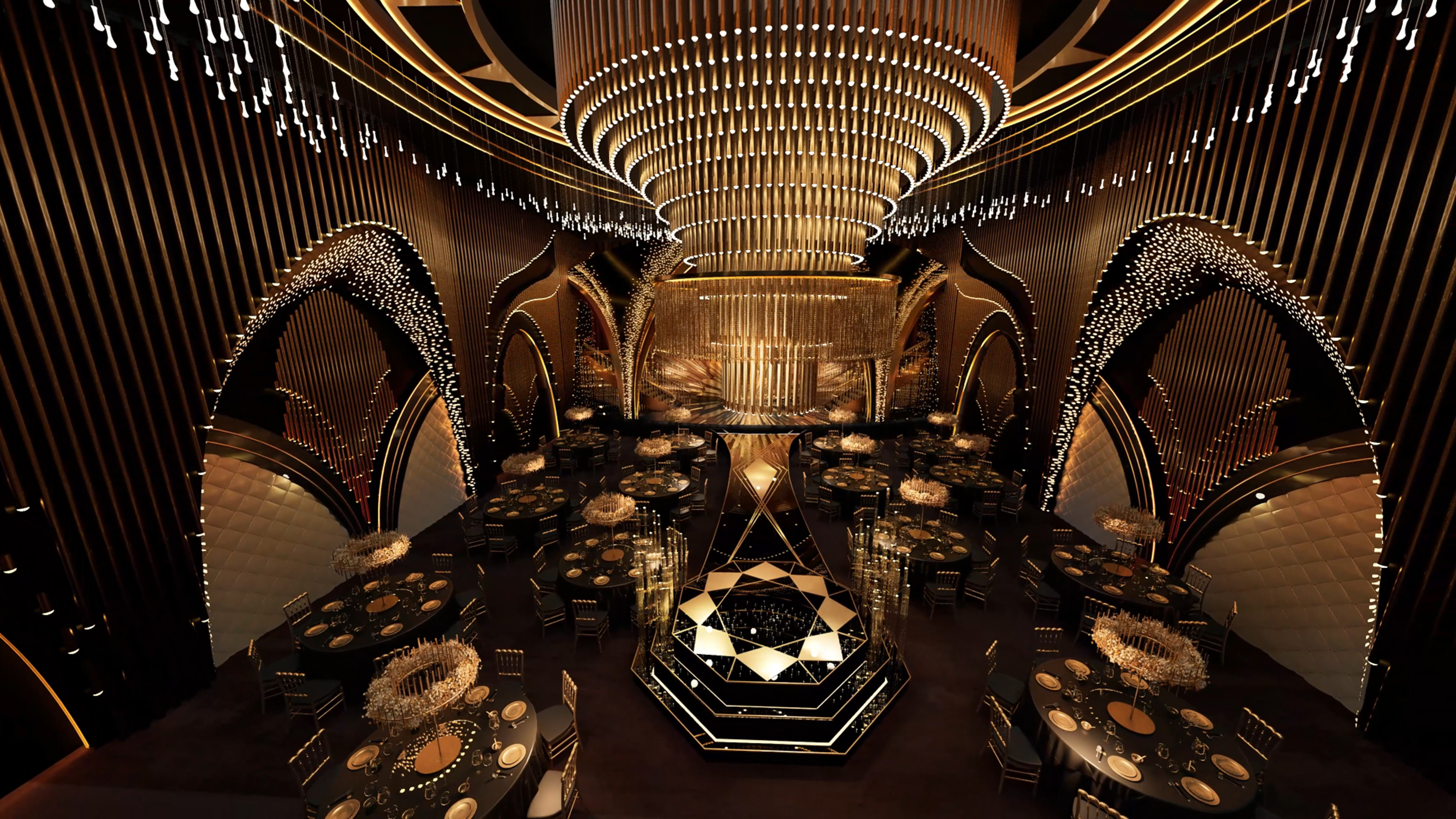 London Design Awards Winner - Oscar Wedding Hall