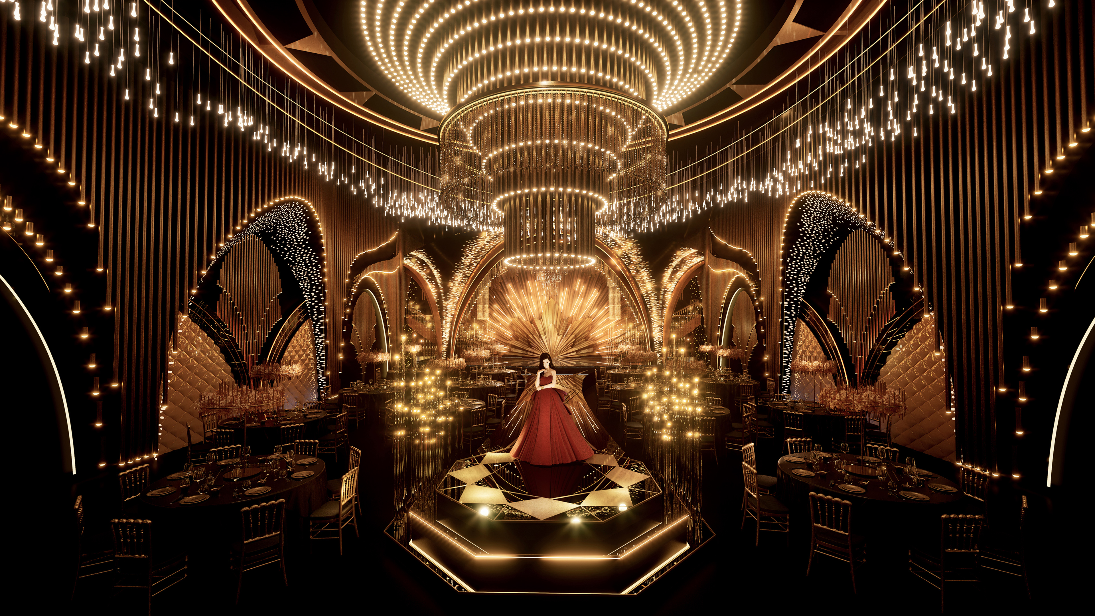 London Design Awards Winner - Oscar Wedding Hall