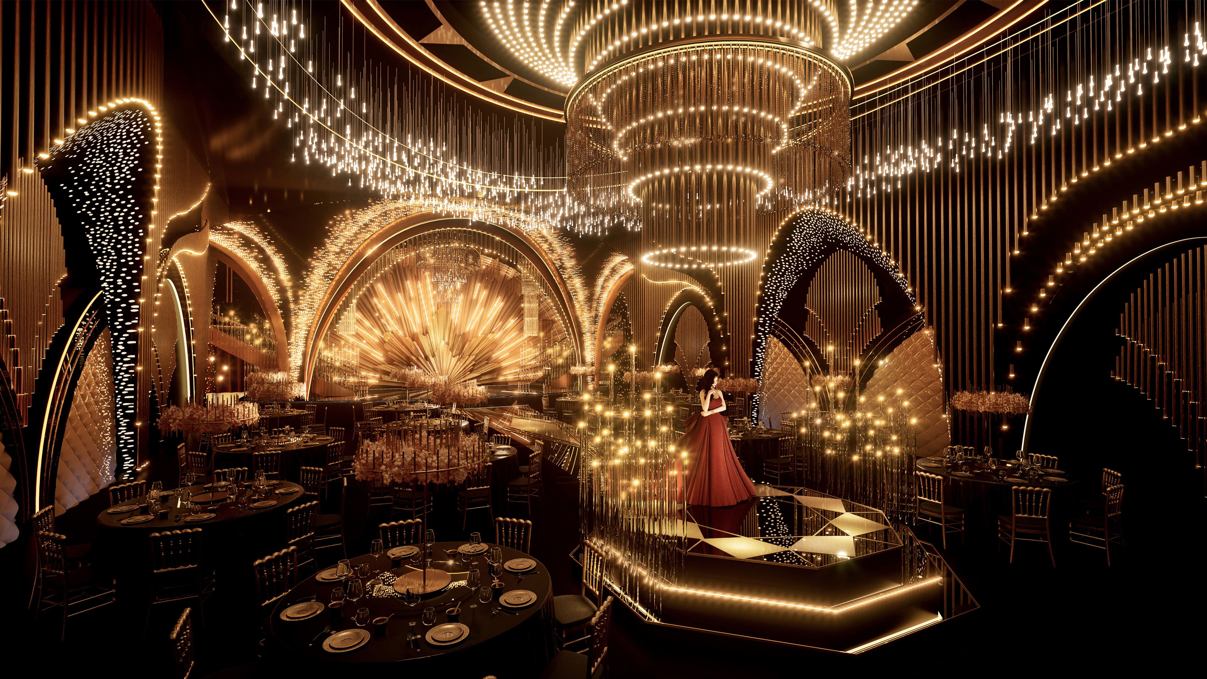 London Design Awards Winner - Oscar Wedding Hall