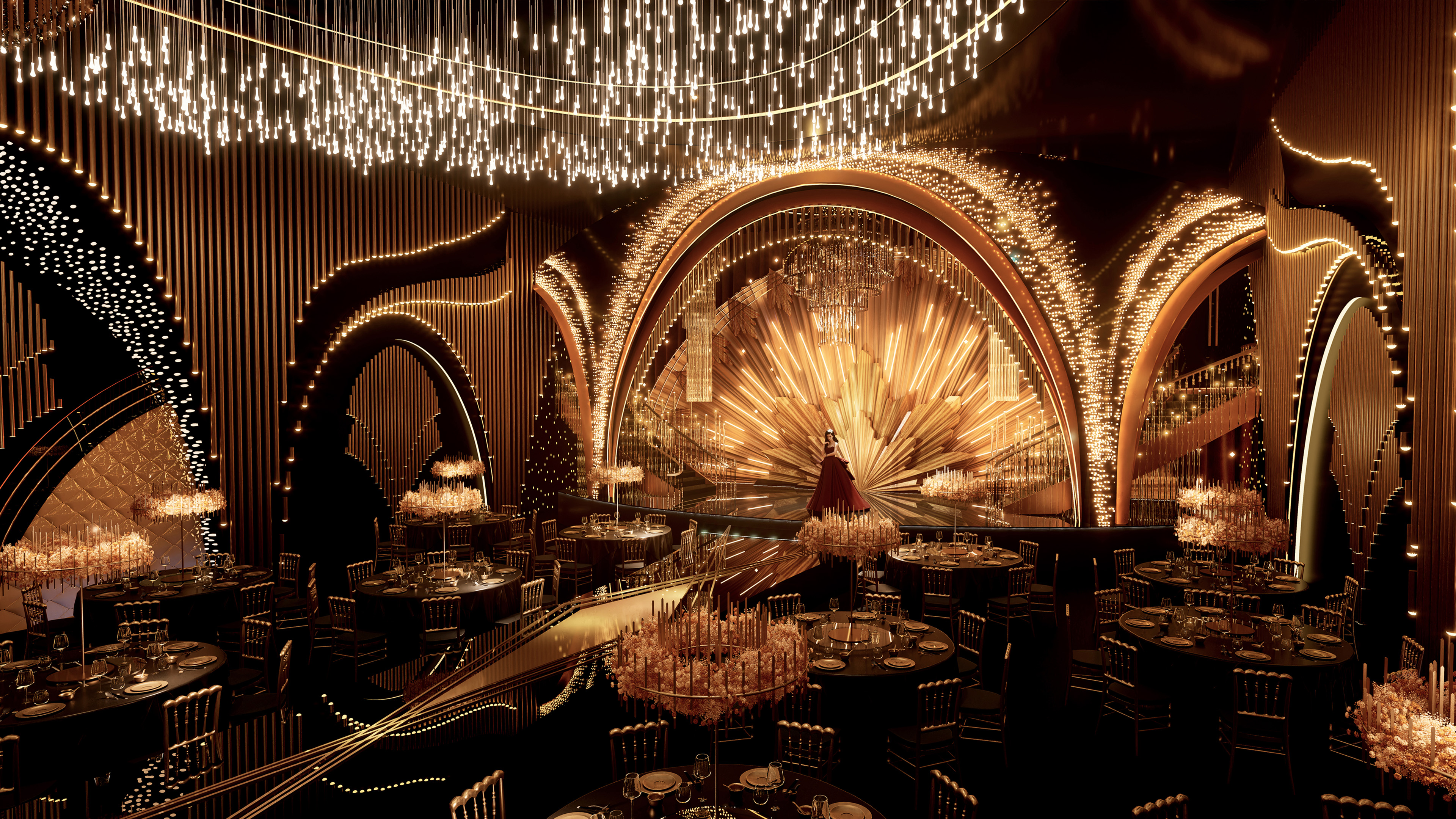 London Design Awards Winner - Oscar Wedding Hall