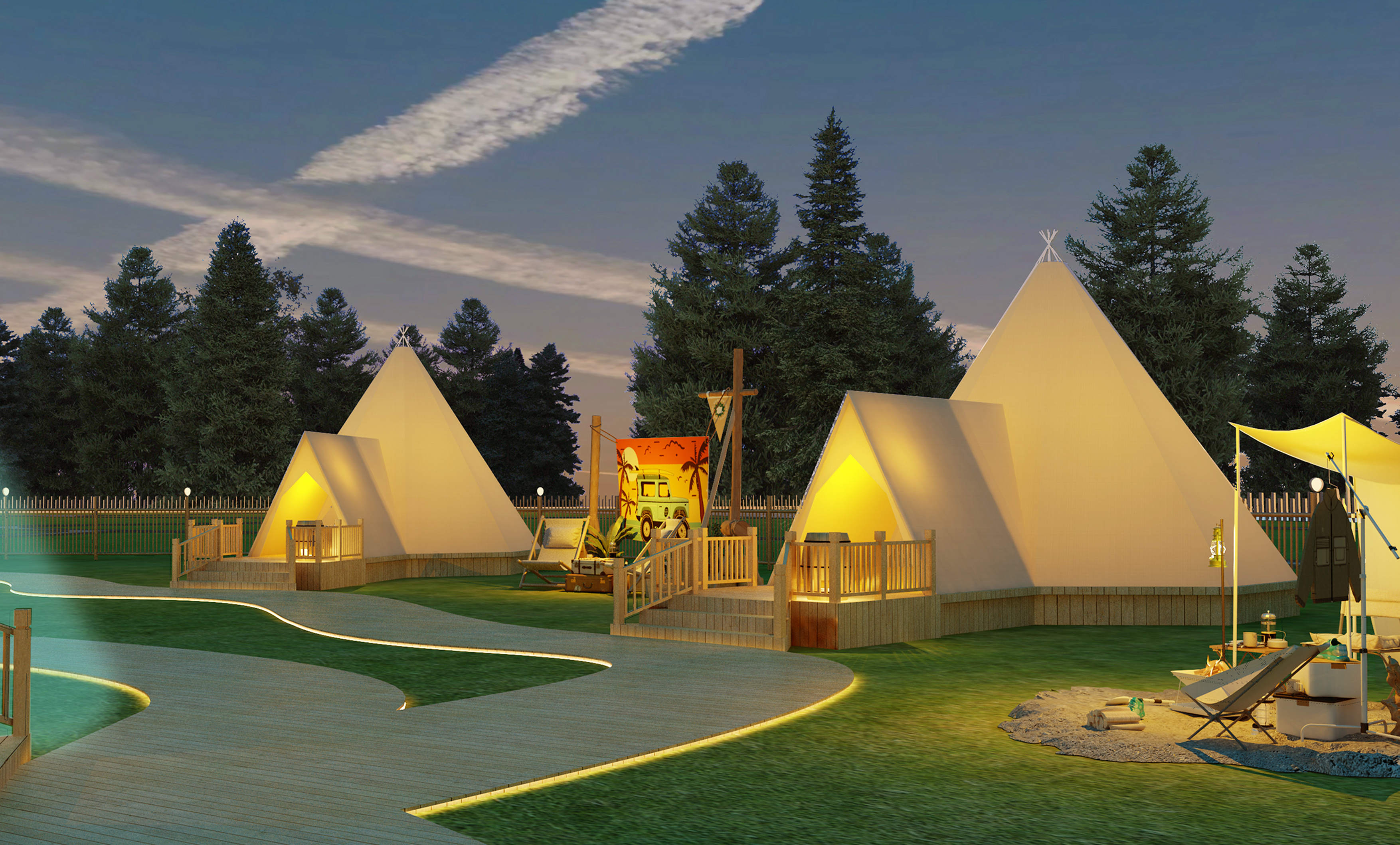 London Design Awards Winner - Questing camp