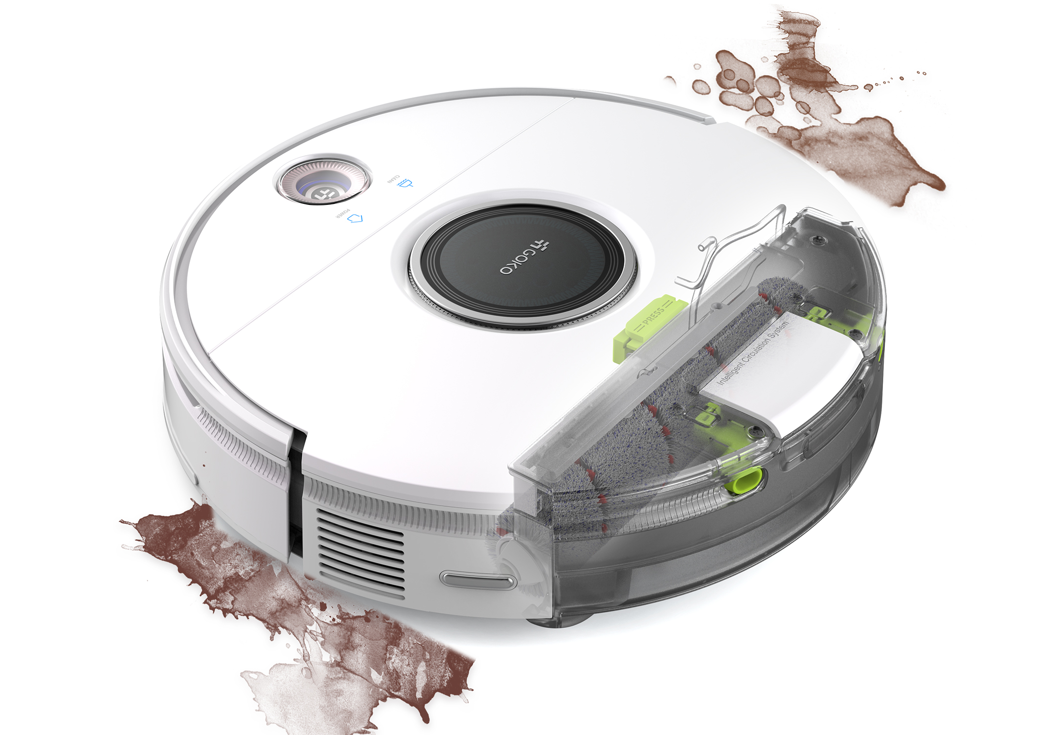 London Design Awards Winner - R30 wet and dry robot vacuum