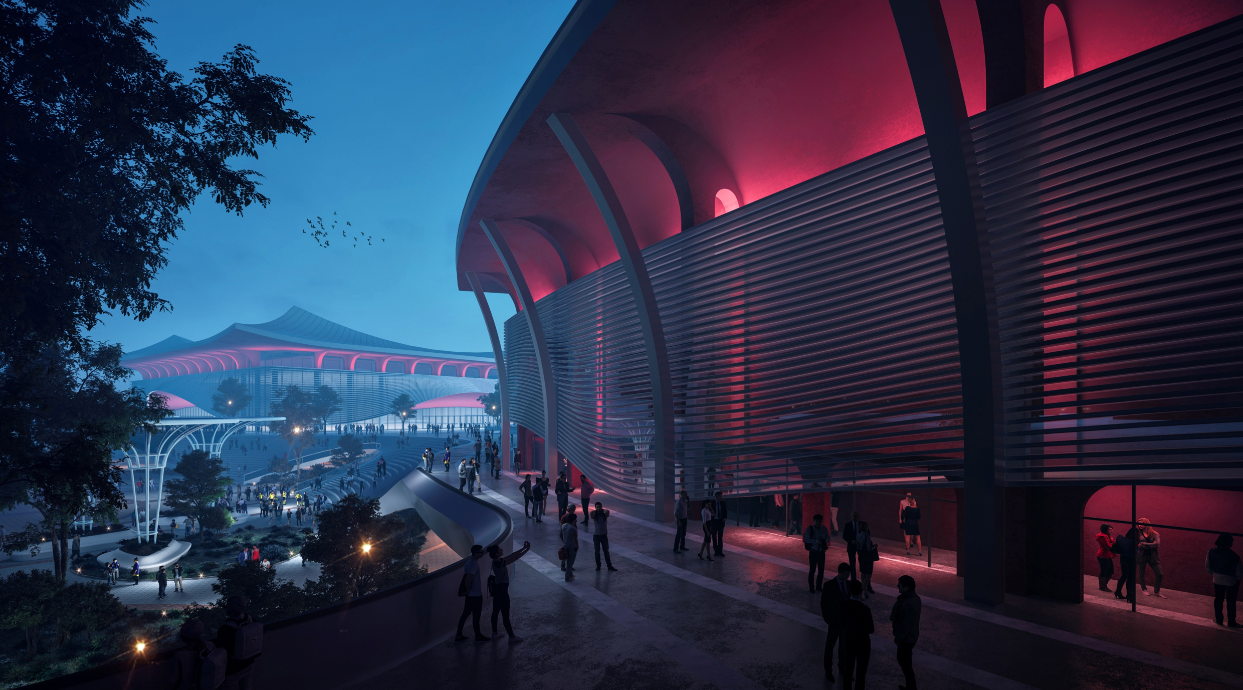 London Design Awards Winner - Tumxuk Comprehensive Sports Stadium