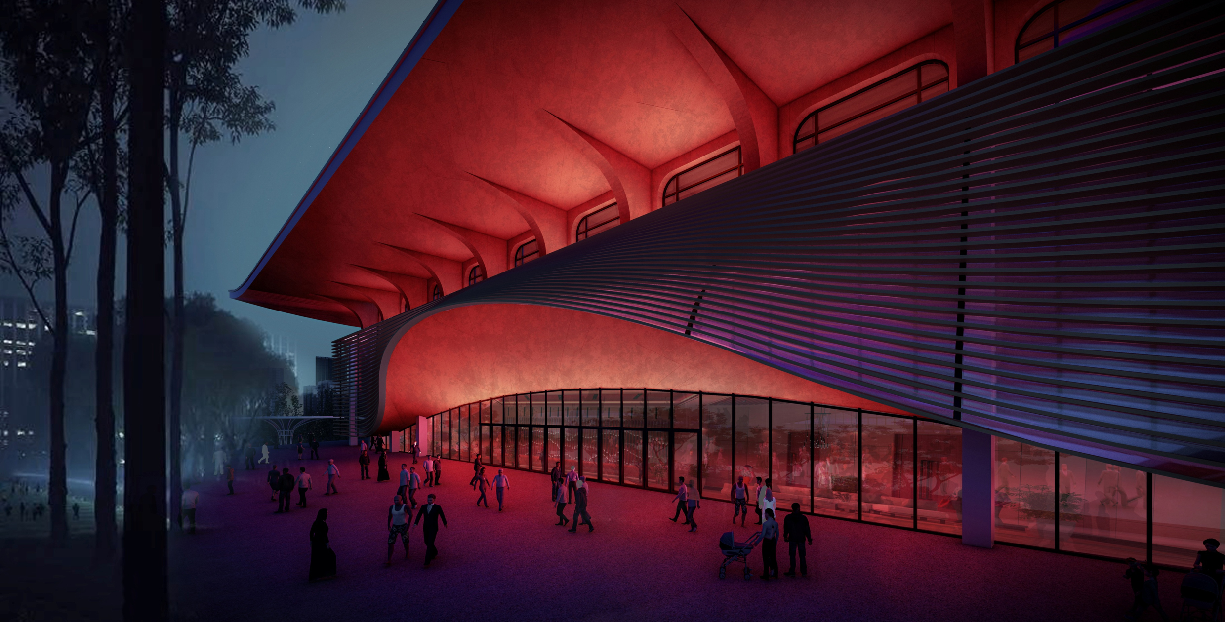 London Design Awards Winner - Tumxuk Comprehensive Sports Stadium