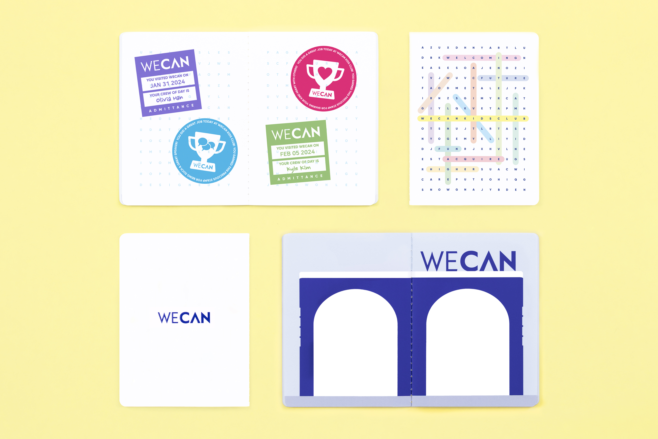 London Design Awards Winner - Wecan Kids Club : Brand Identity & Merchandise Design