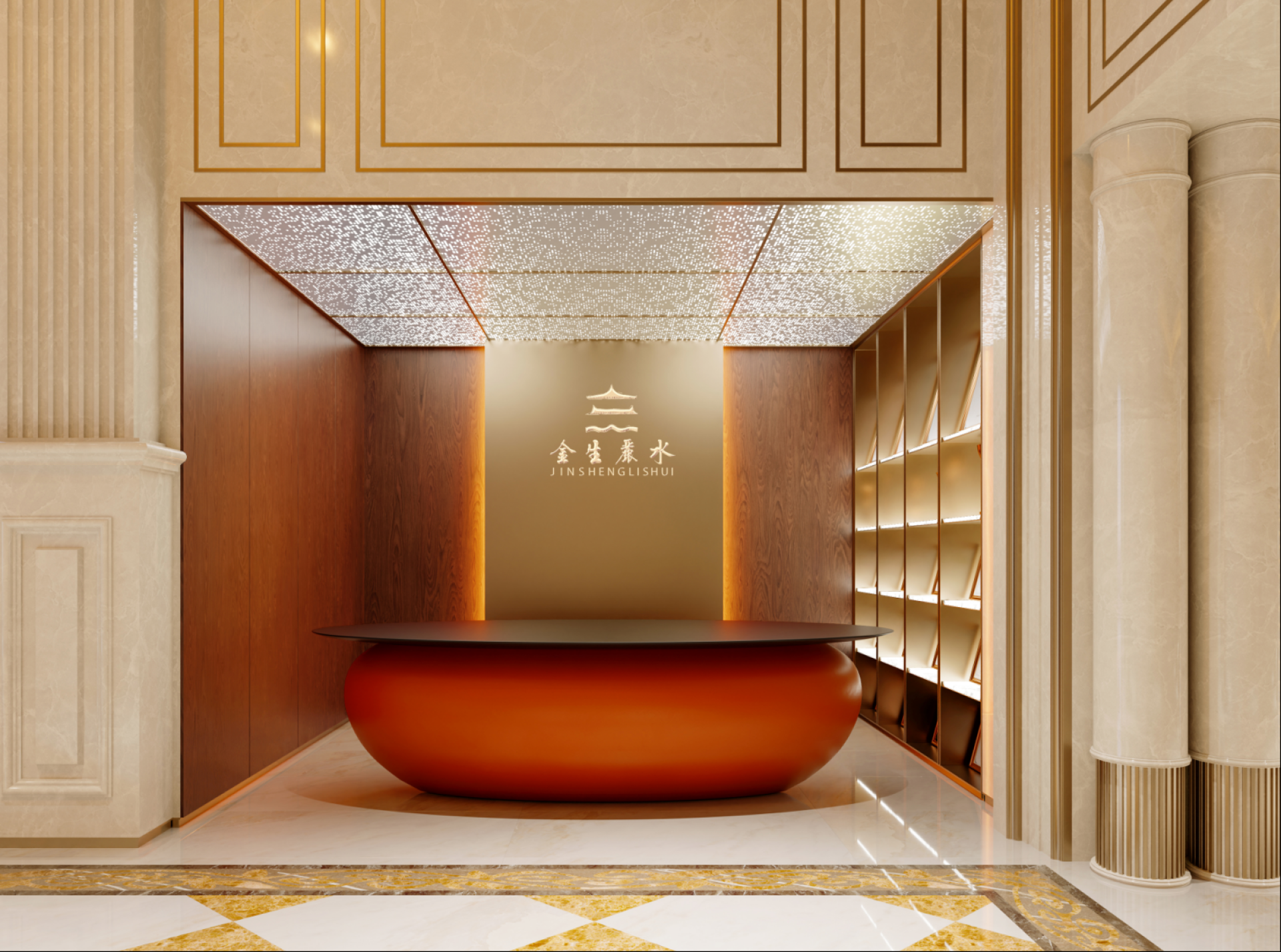 London Design Awards Winner - Jinsheng Lishui · Yancui Palace