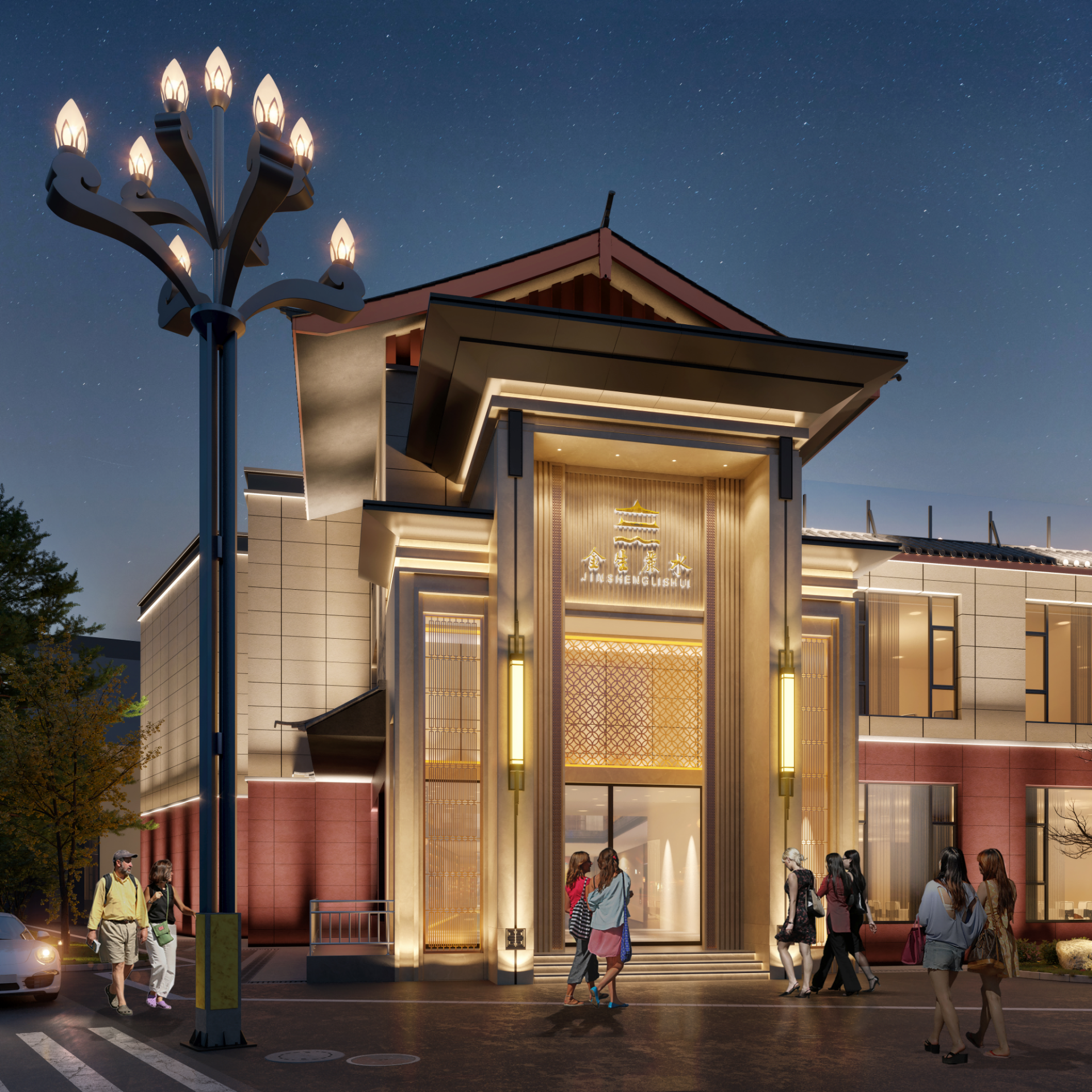 London Design Awards Winner - Jinsheng Lishui · Yancui Palace