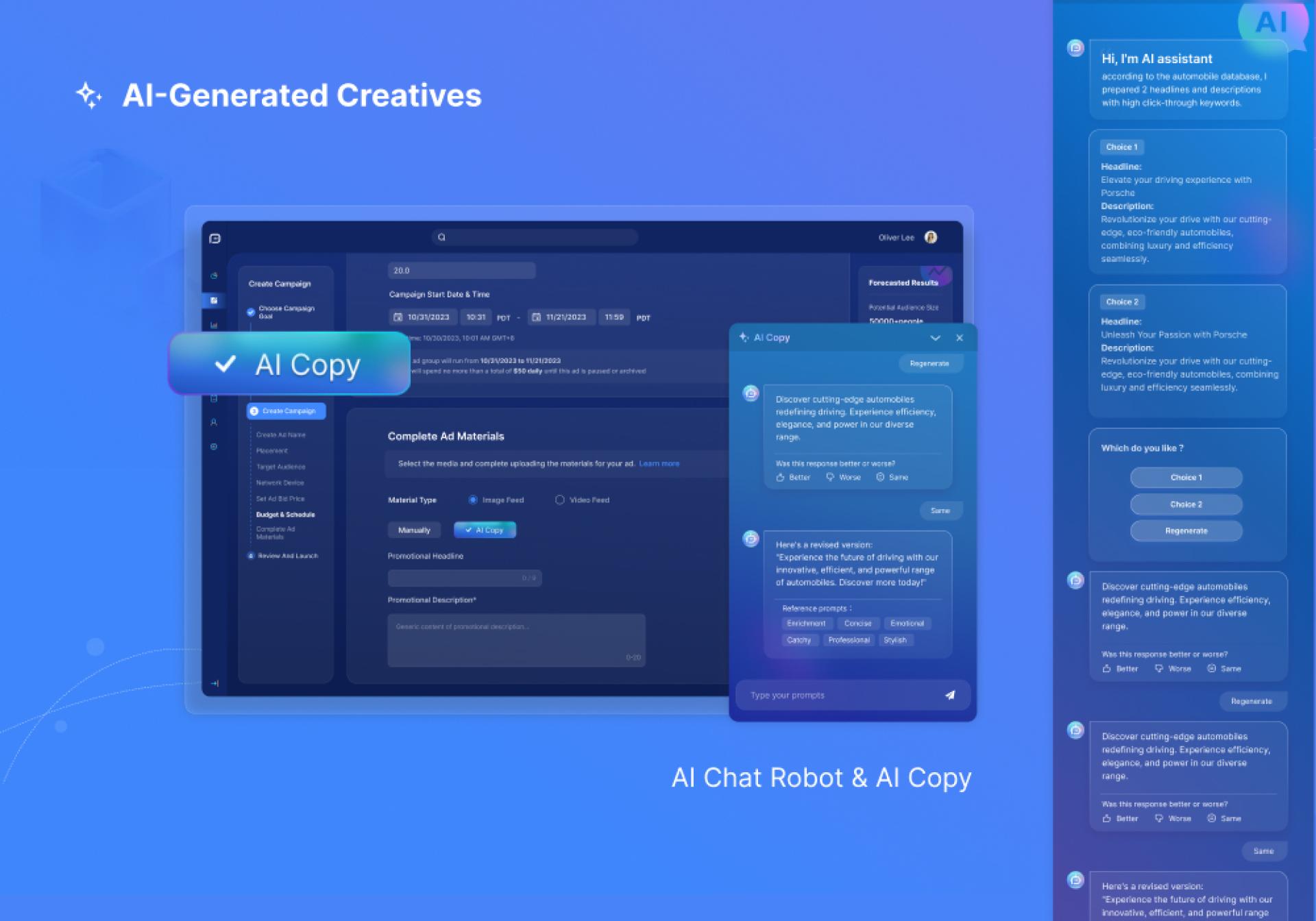 London Design Awards Winner - AI Ad Manager