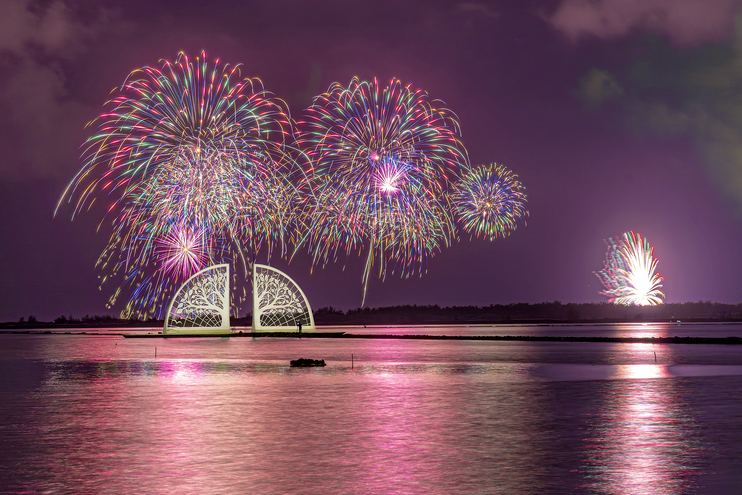 London Design Awards Winner - Fan-shaped Salt Field Tree of Life