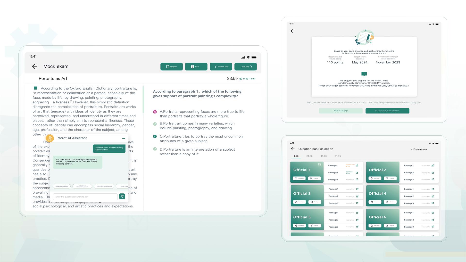 London Design Awards Winner - Parrot Smart Learning software