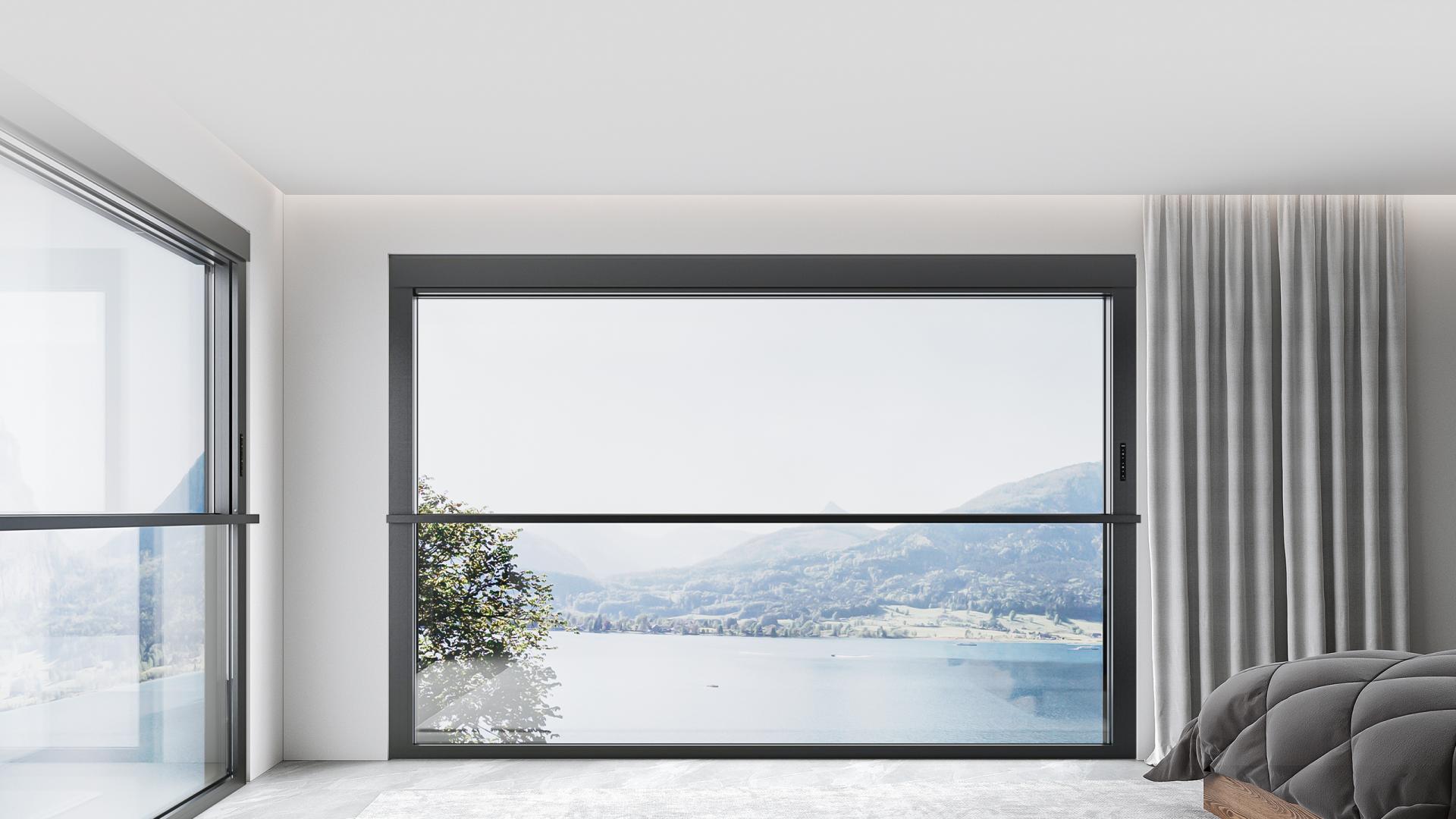 London Design Awards Winner - Heavy-duty electric lift windows