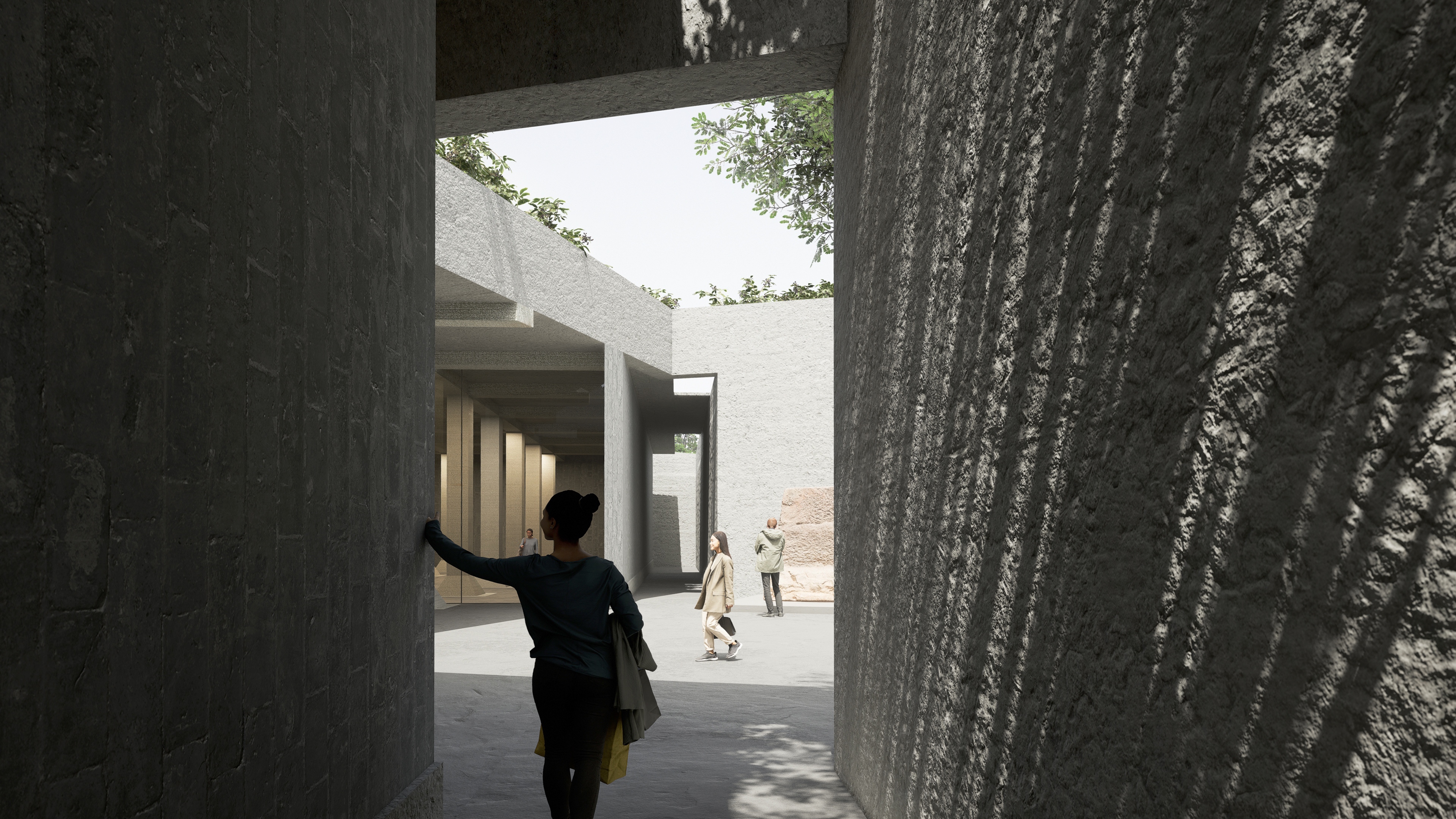 London Design Awards Winner - Nanjing Stone City Site Museum Entrance