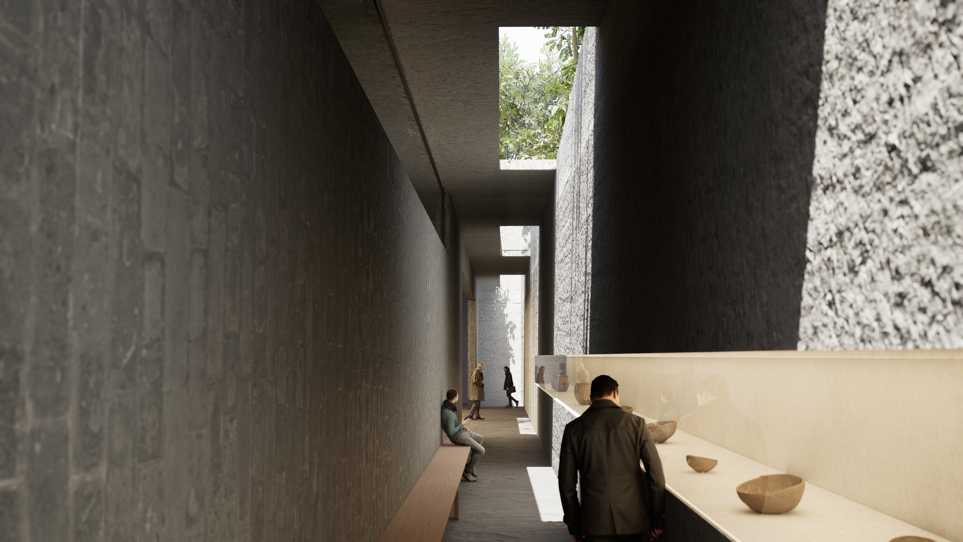 London Design Awards Winner - Nanjing Stone City Site Museum Entrance