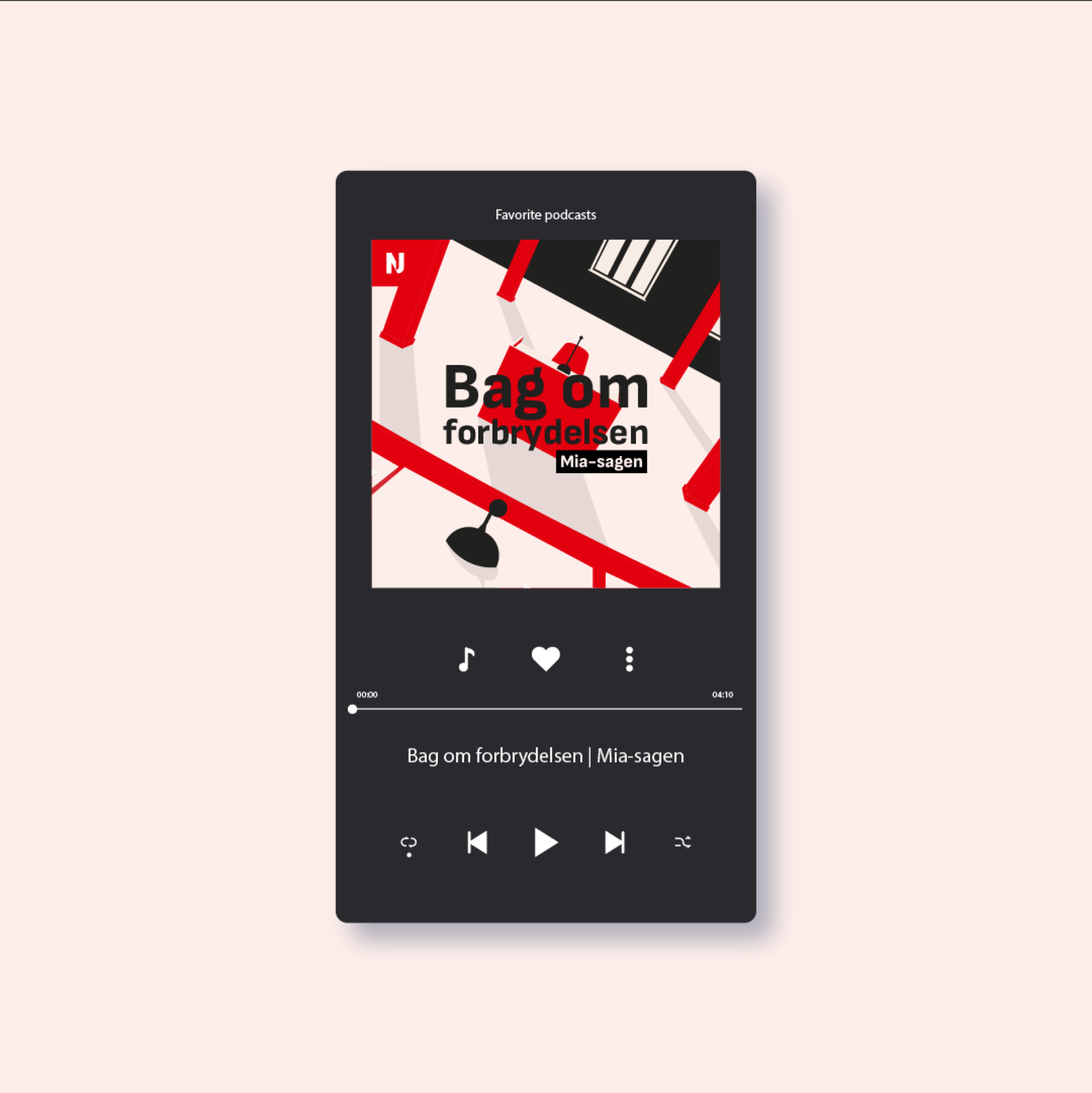 London Design Awards Winner - New Visual Identity for Radio Nordjyske's Podcasts