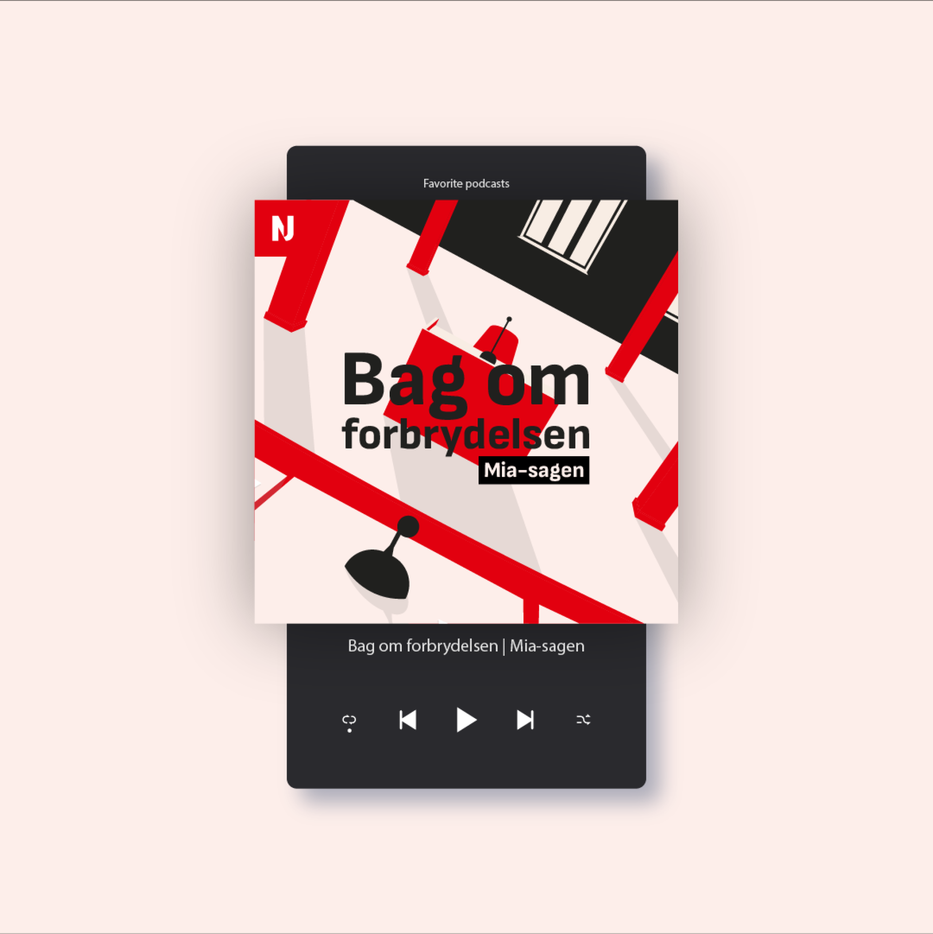 London Design Awards Winner - New Visual Identity for Radio Nordjyske's Podcasts