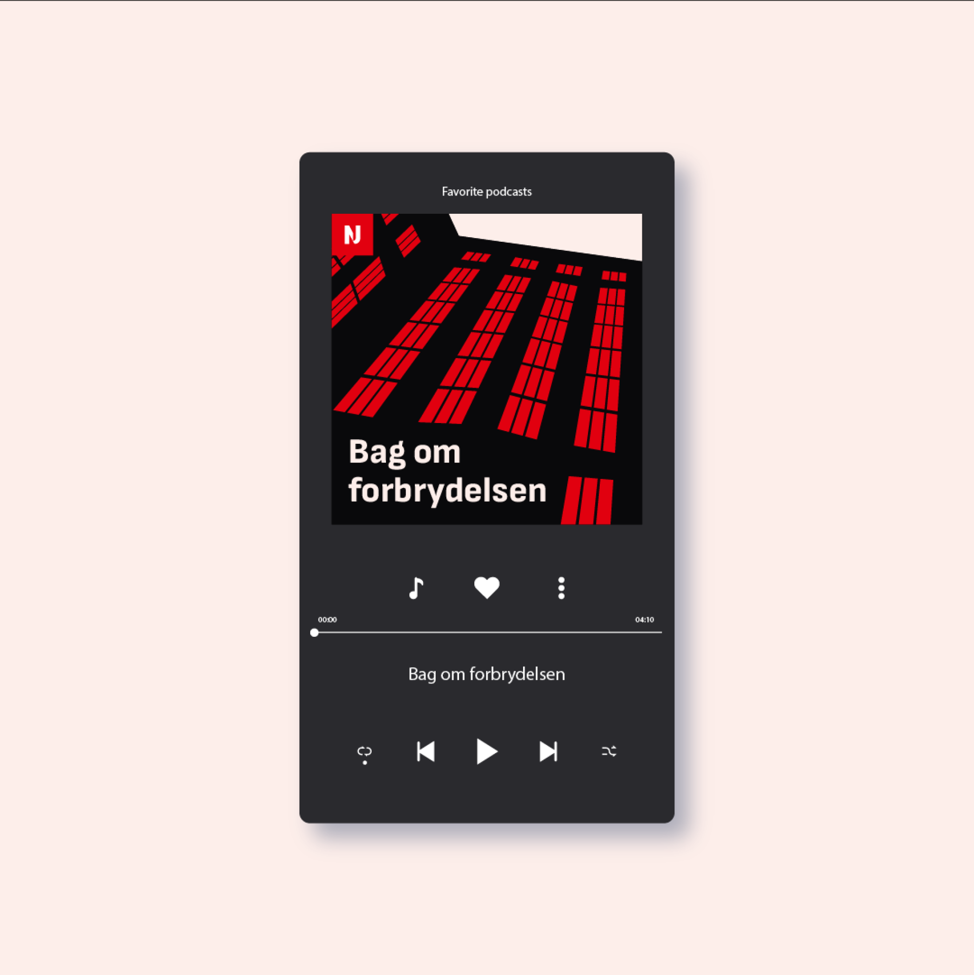 London Design Awards Winner - New Visual Identity for Radio Nordjyske's Podcasts