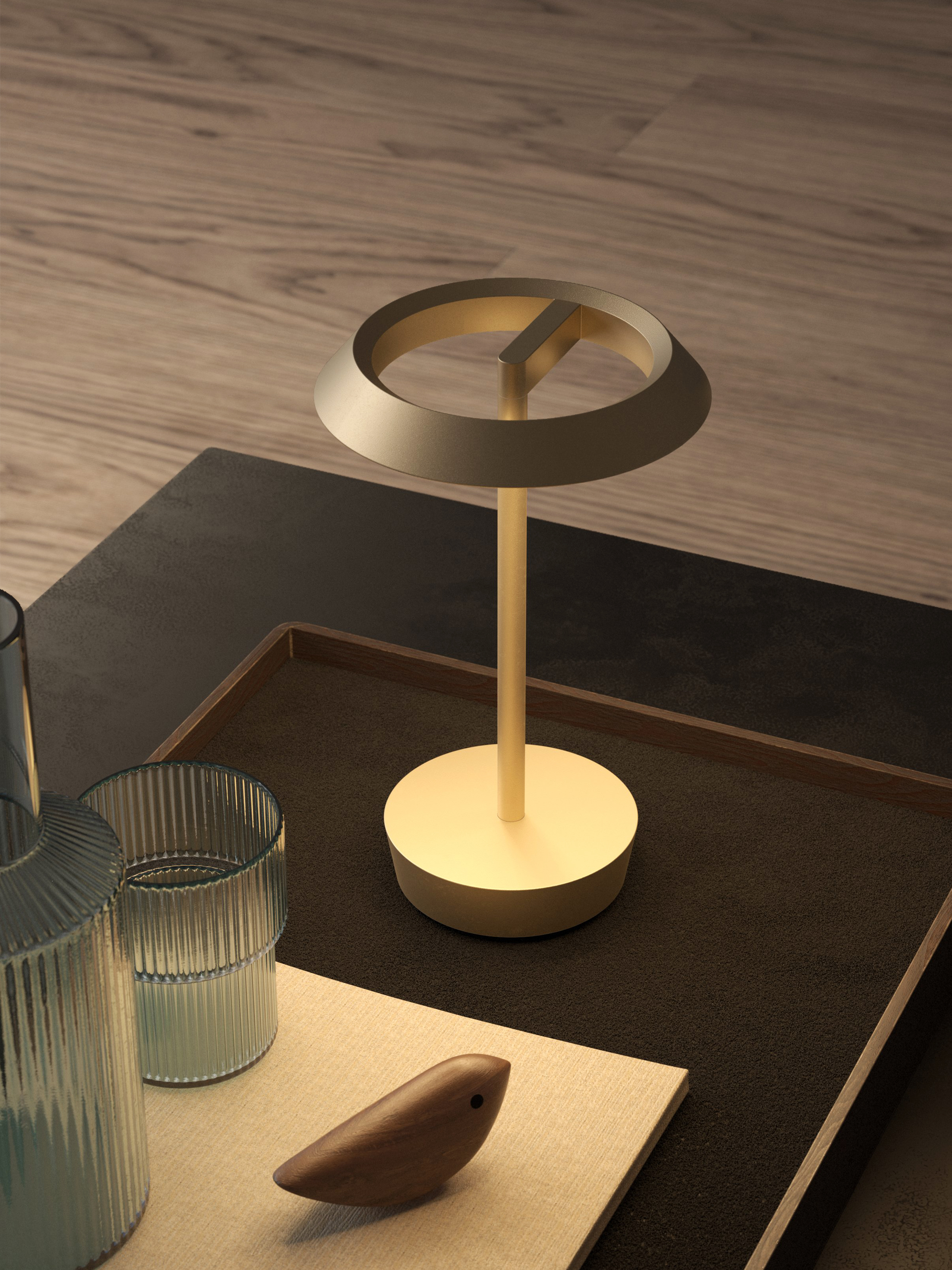 London Design Awards Winner - The Halo Portable Table Lamp by Astro Lighting 