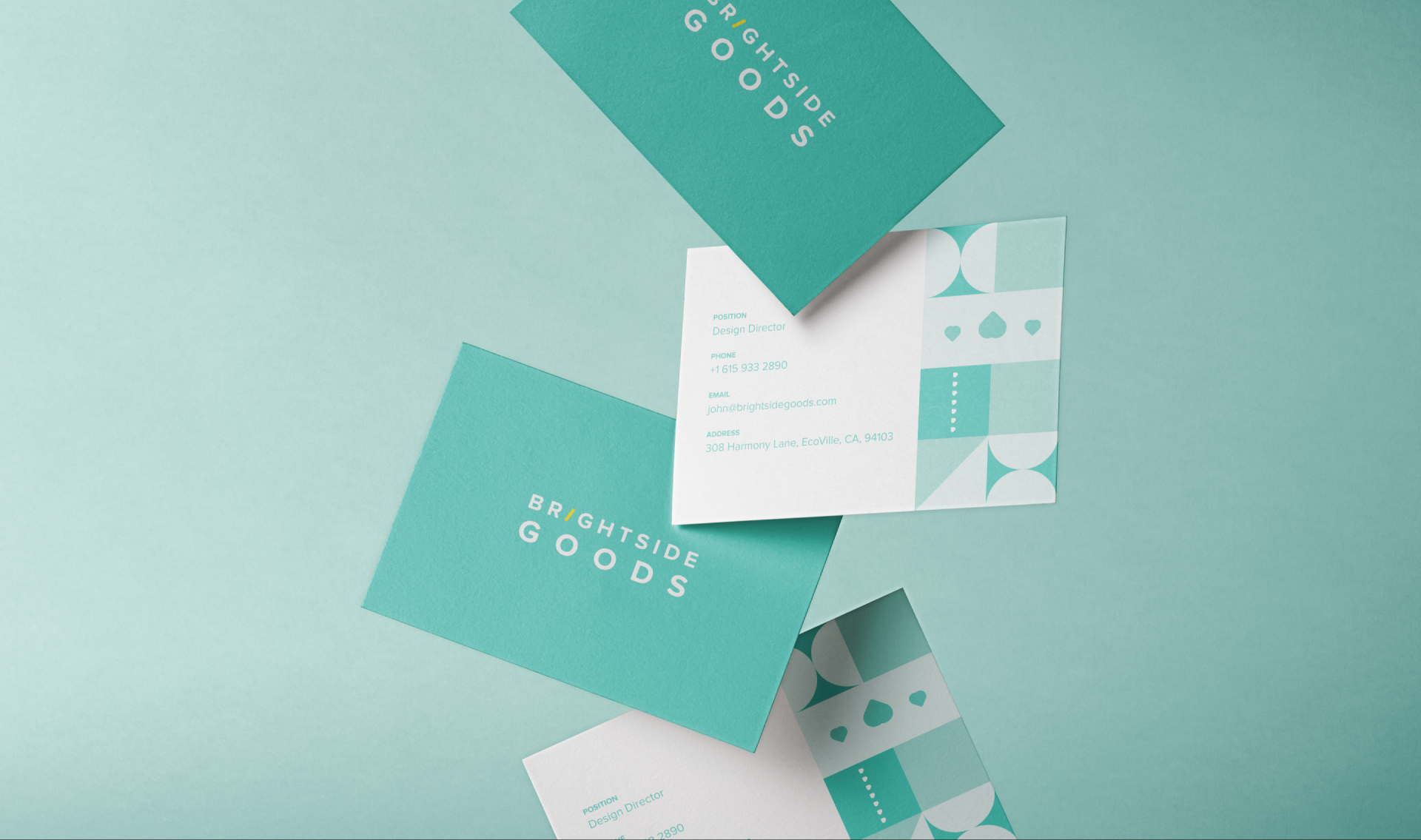 London Design Awards Winner - BrightSideGoods Visual Identity