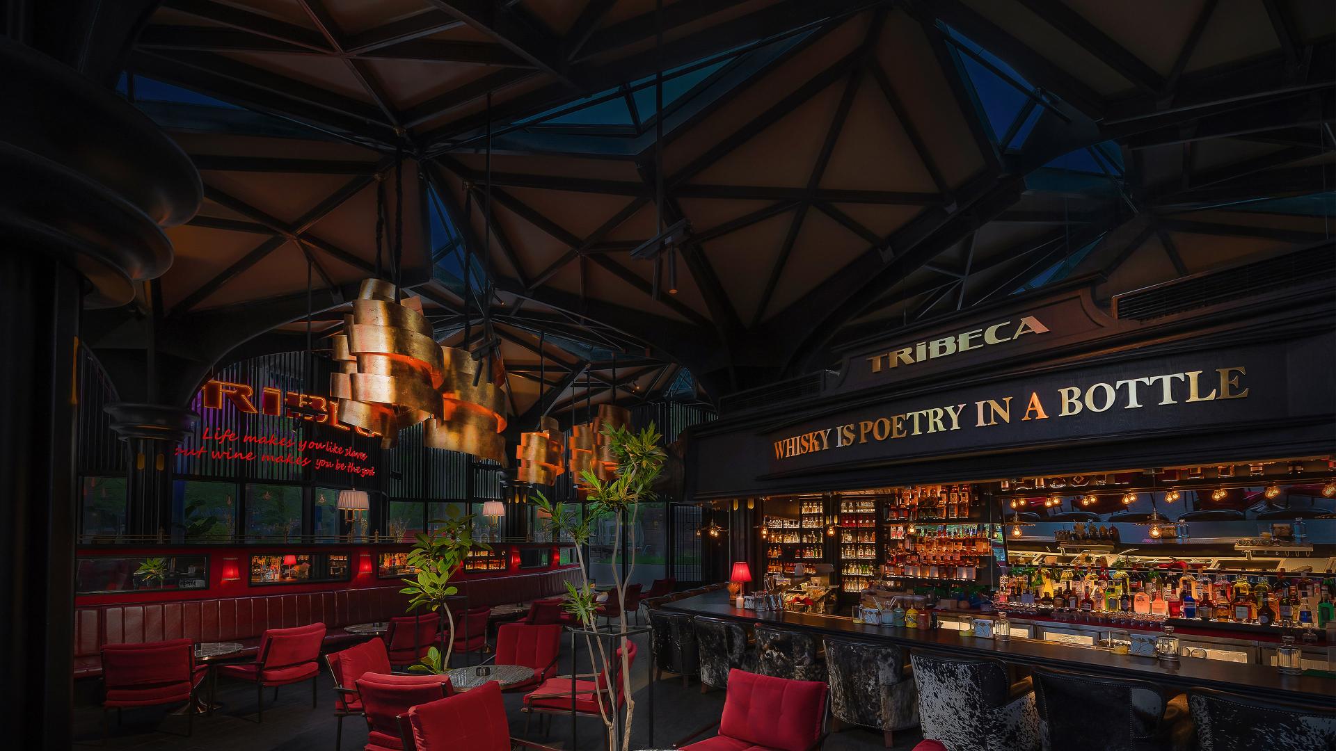 London Design Awards Winner - TRIBECA Restaurant & Bar 