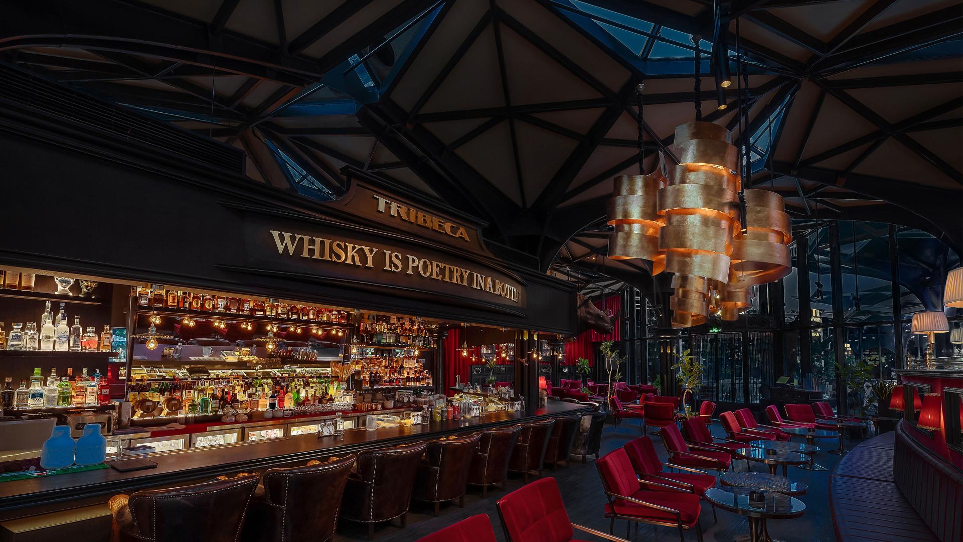 London Design Awards Winner - TRIBECA Restaurant & Bar 