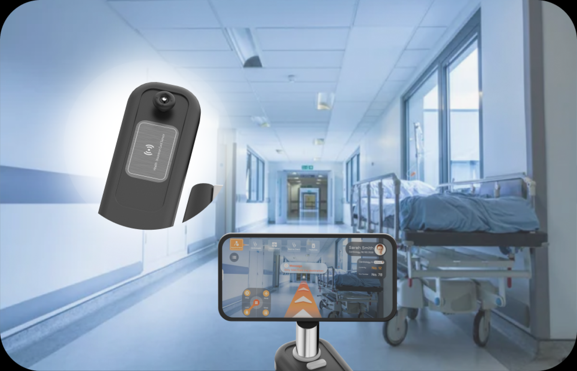 London Design Awards Winner - ESCORT - Mobility Solution for solo hospital patient