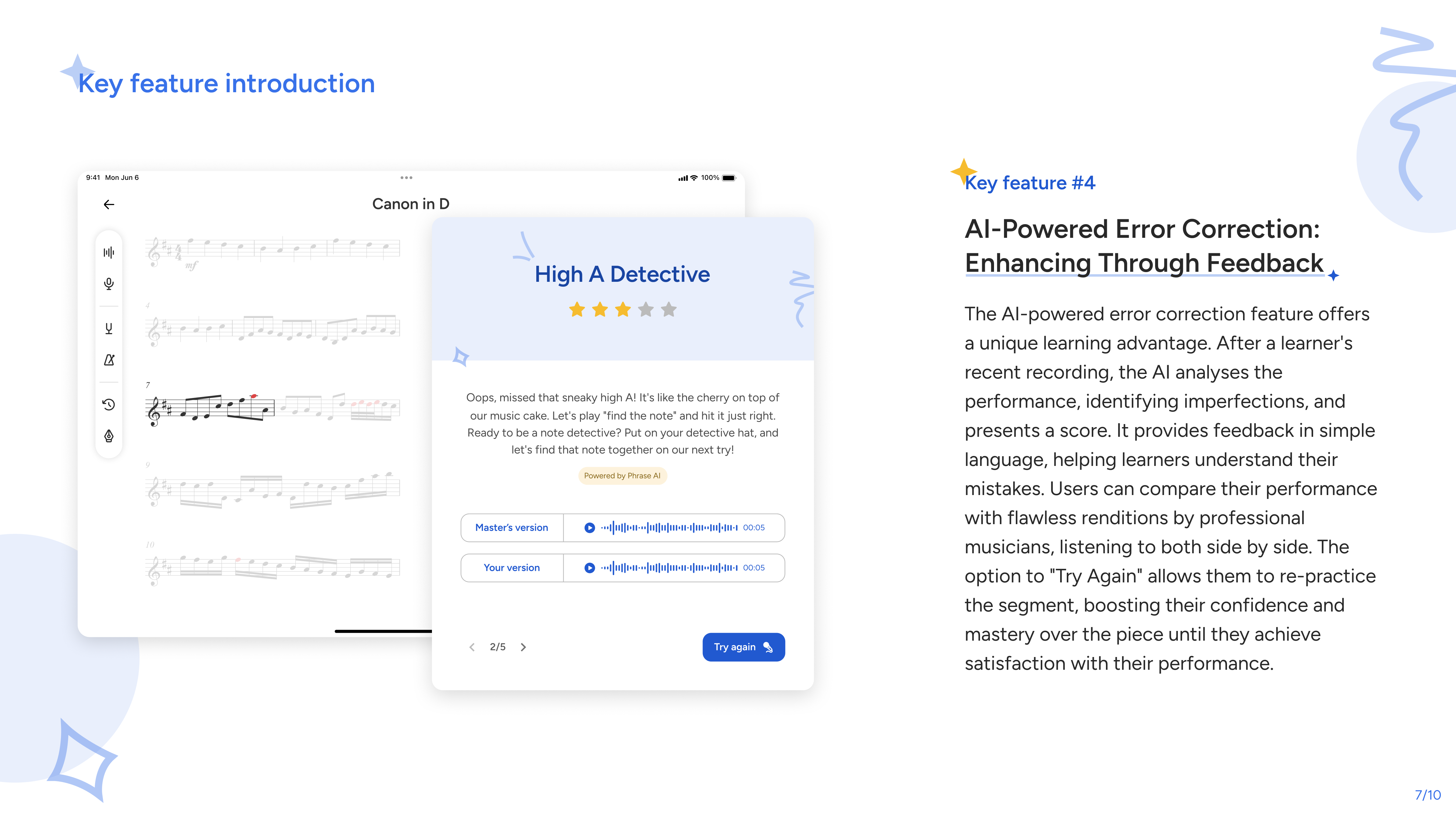 London Design Awards Winner - Phrase: AI powered Musical Instrument Learning App