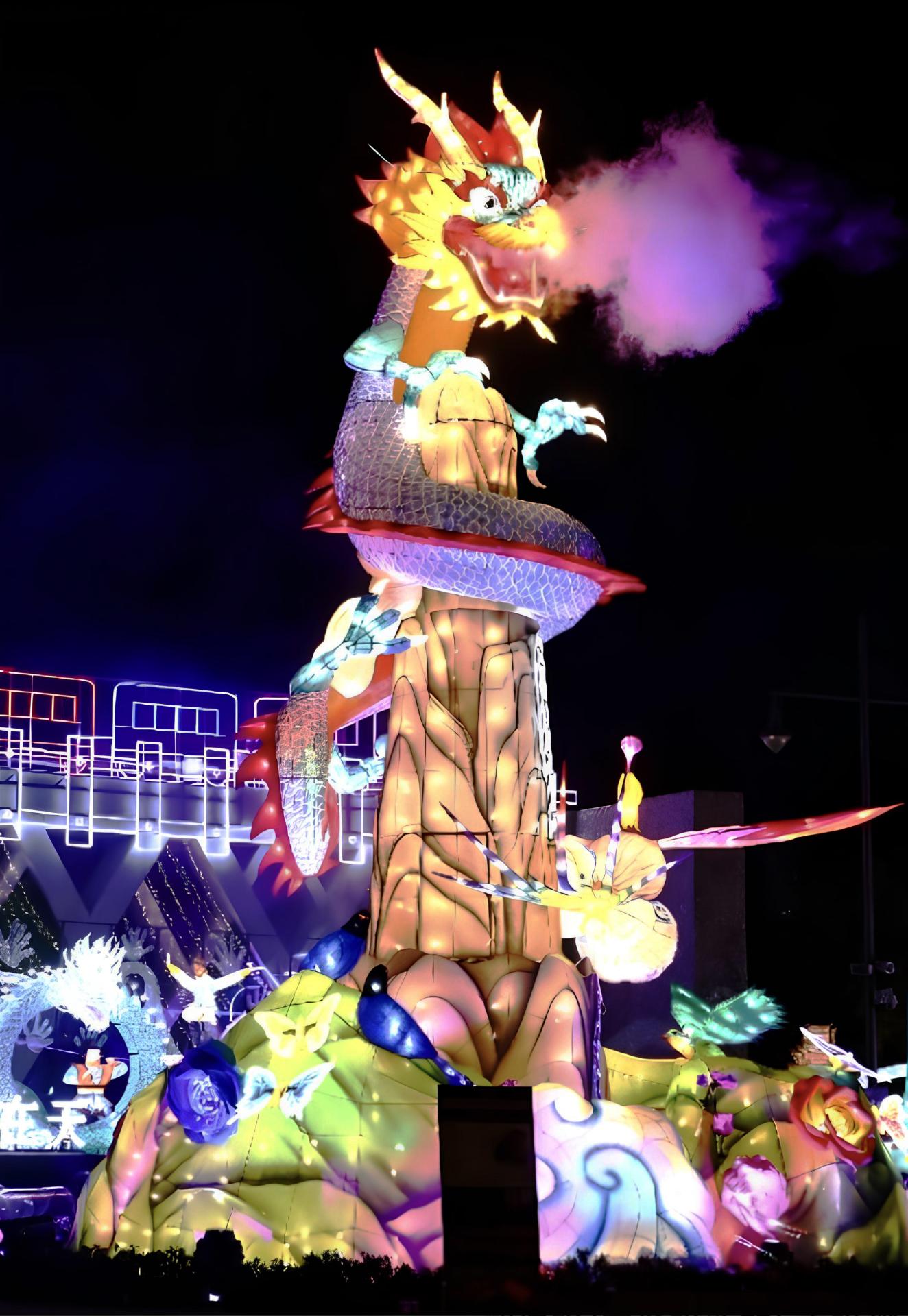 London Design Awards Winner - 2024 Nantou Lantern Festival — Phoenix.Dragon.Luck