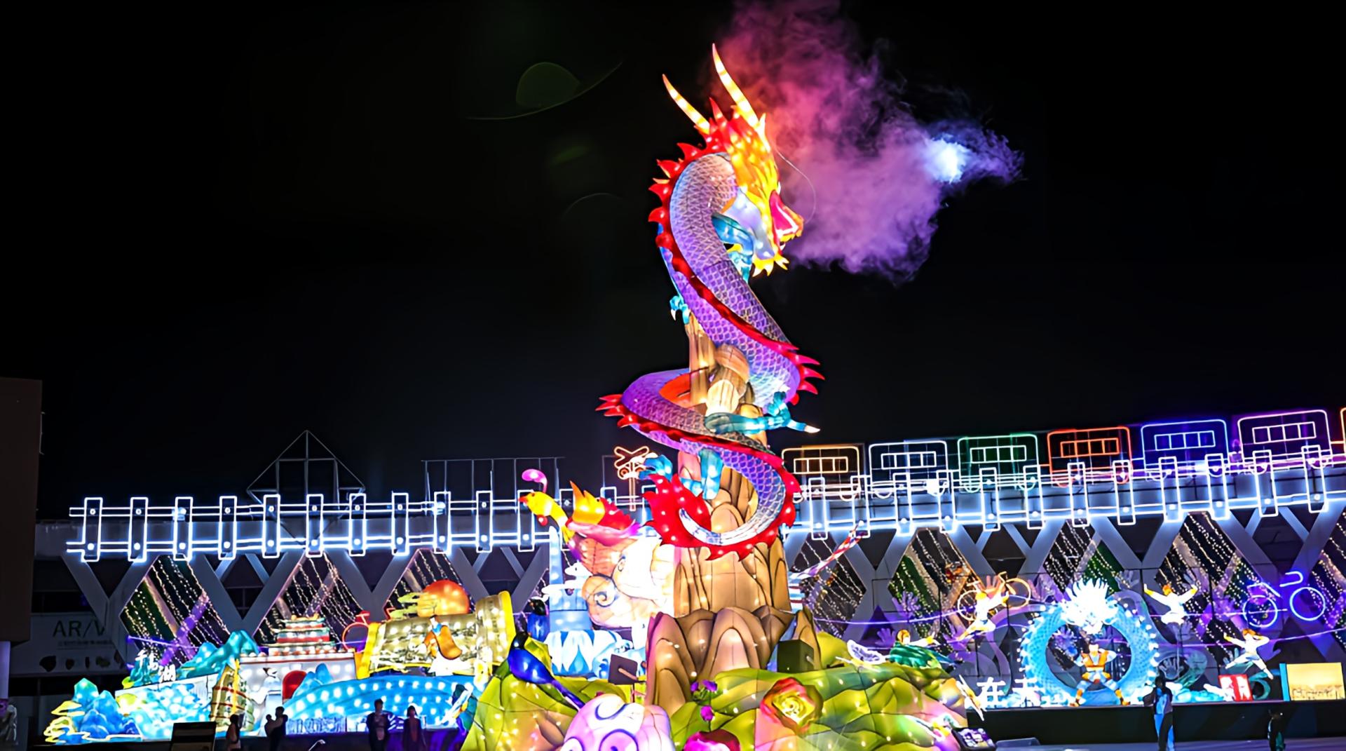 London Design Awards Winner - 2024 Nantou Lantern Festival — Phoenix.Dragon.Luck