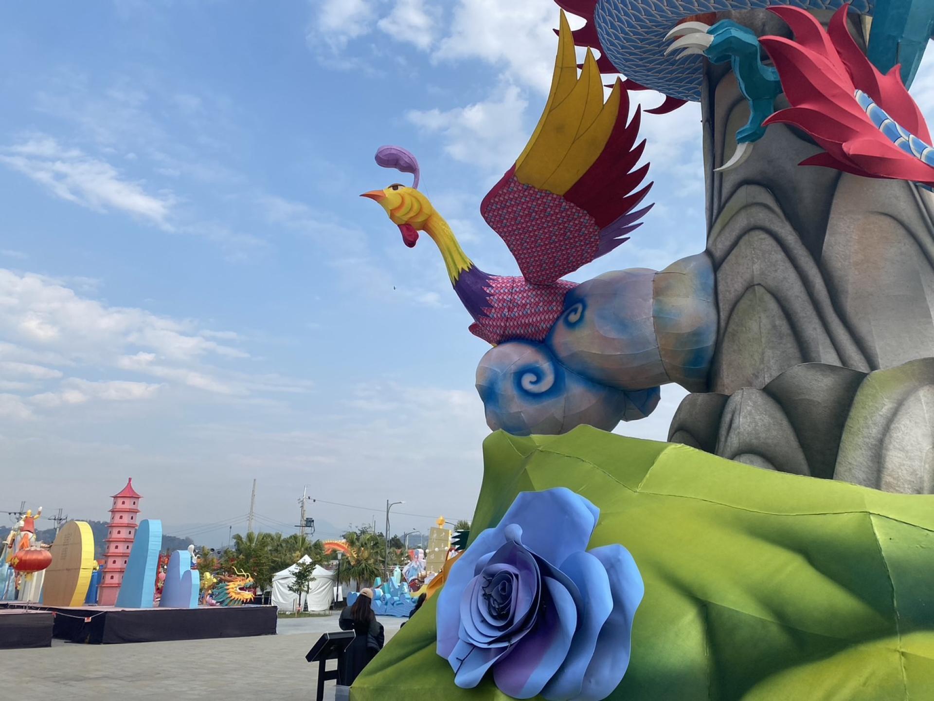 London Design Awards Winner - 2024 Nantou Lantern Festival — Phoenix.Dragon.Luck