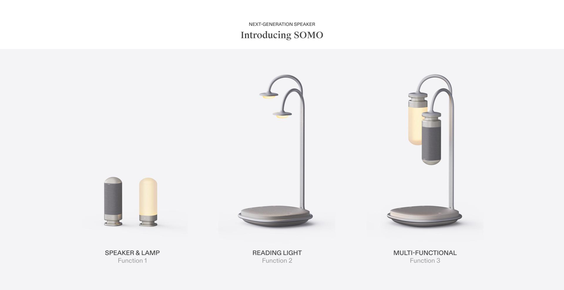 London Design Awards Winner - SOMO-Interior modular audio