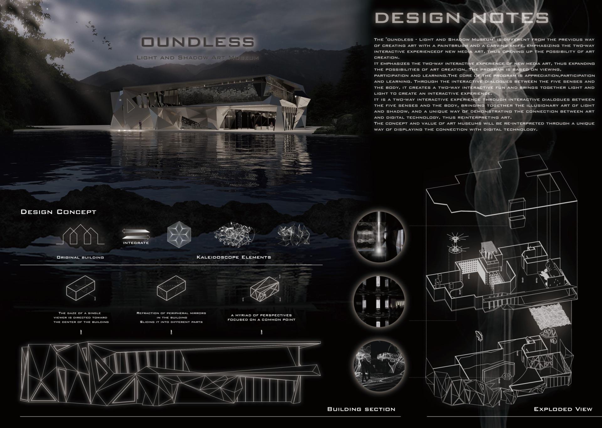 London Design Awards Winner - OUNDLESS - Light and Shadow Museum