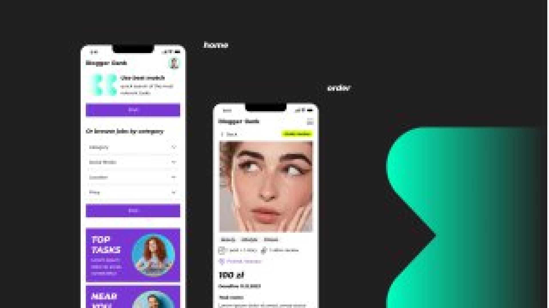 London Design Awards Winner - Blogger Bank | UX/UI Design