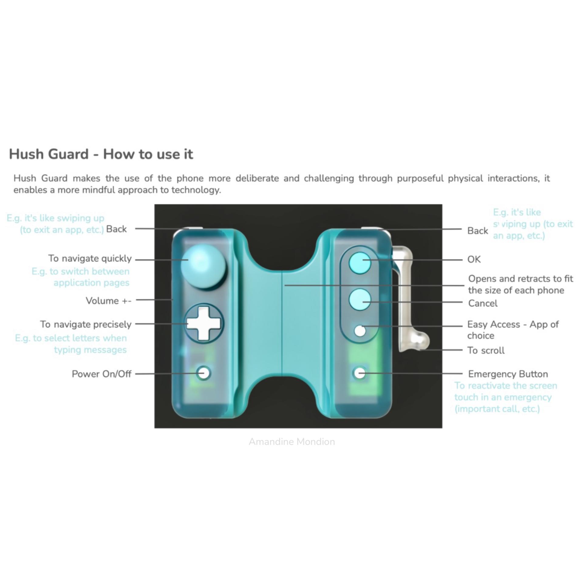 London Design Awards Winner - Hush Guard