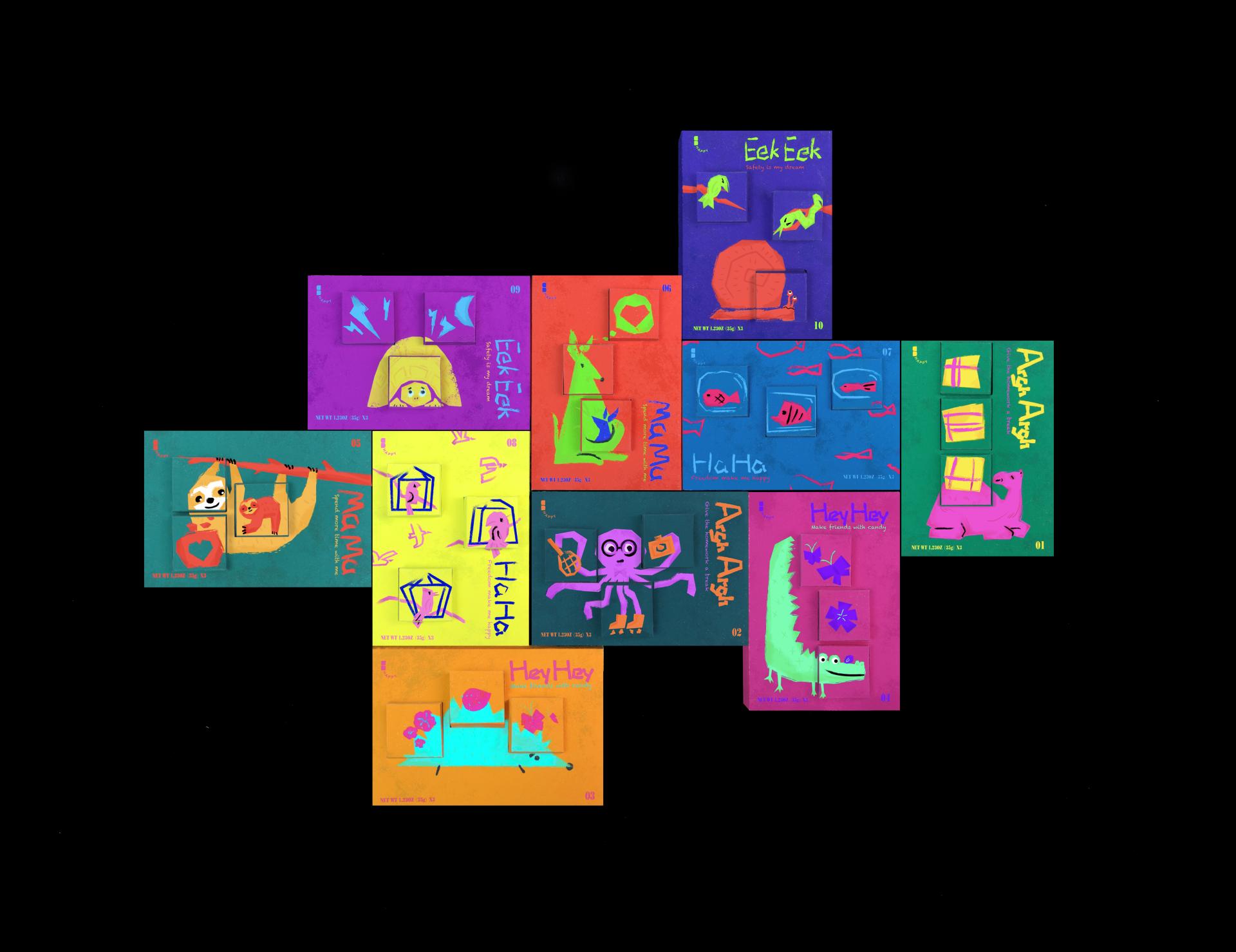 London Design Awards Winner - Candy Tetris