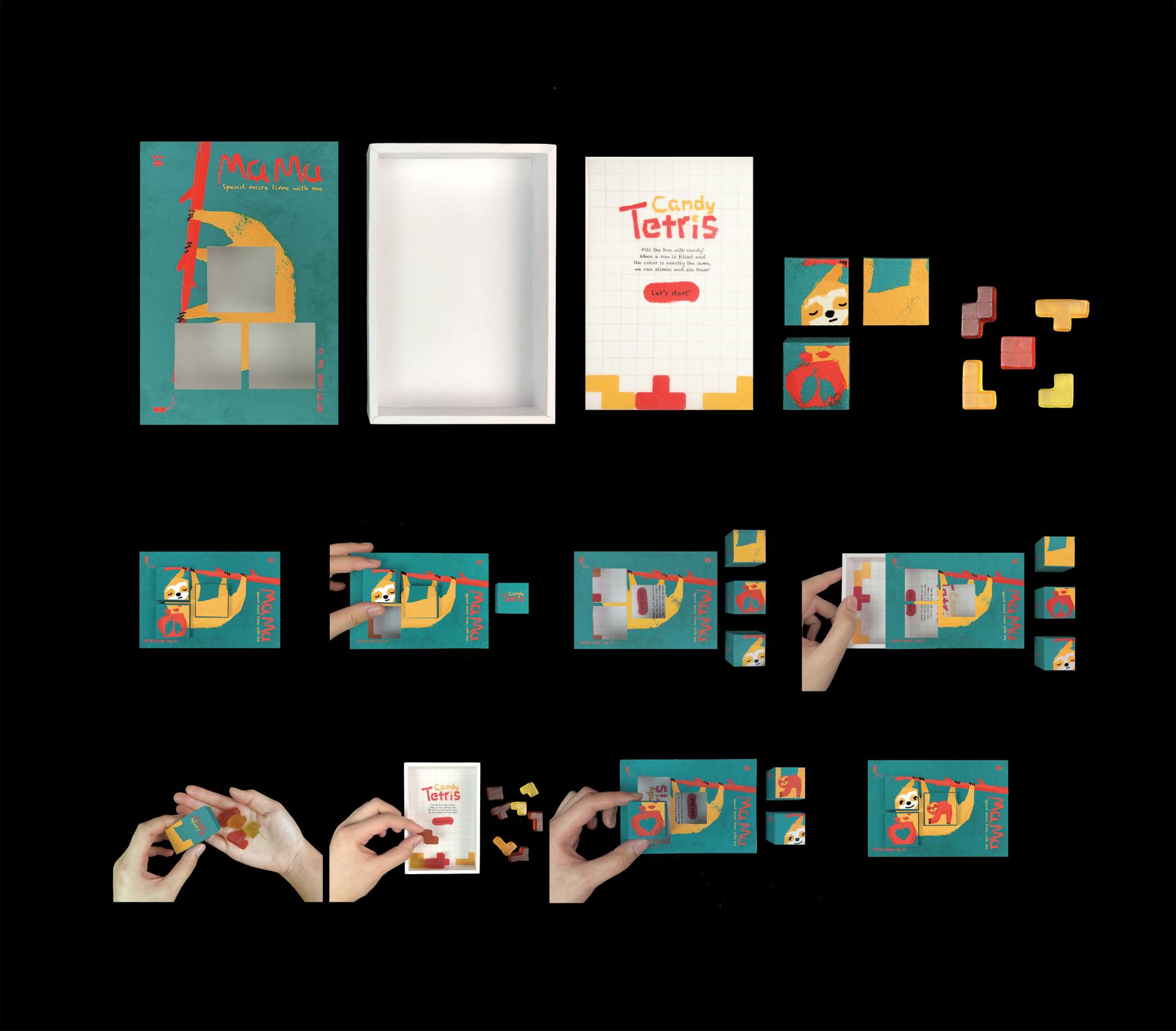 London Design Awards Winner - Candy Tetris