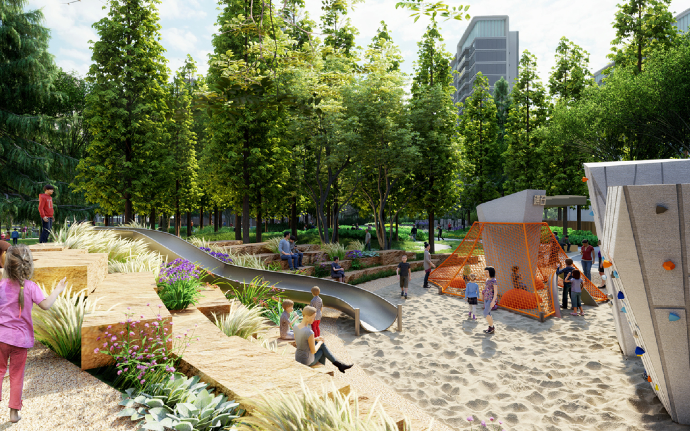 London Design Awards Winner - Between Land and Ocean: Anmao Road Pocket Park