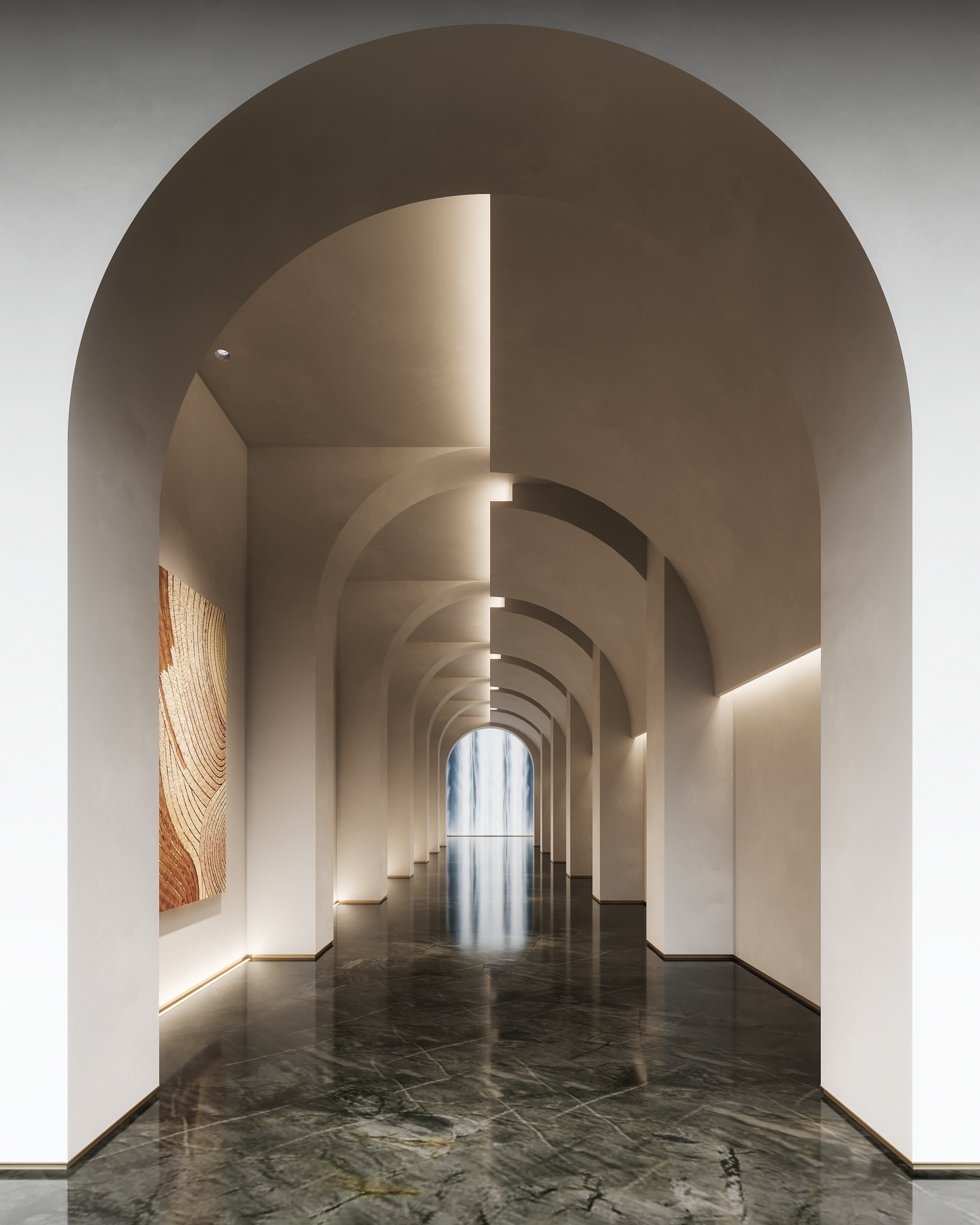 London Design Awards Winner - Chongqing West Bank · City Living Room