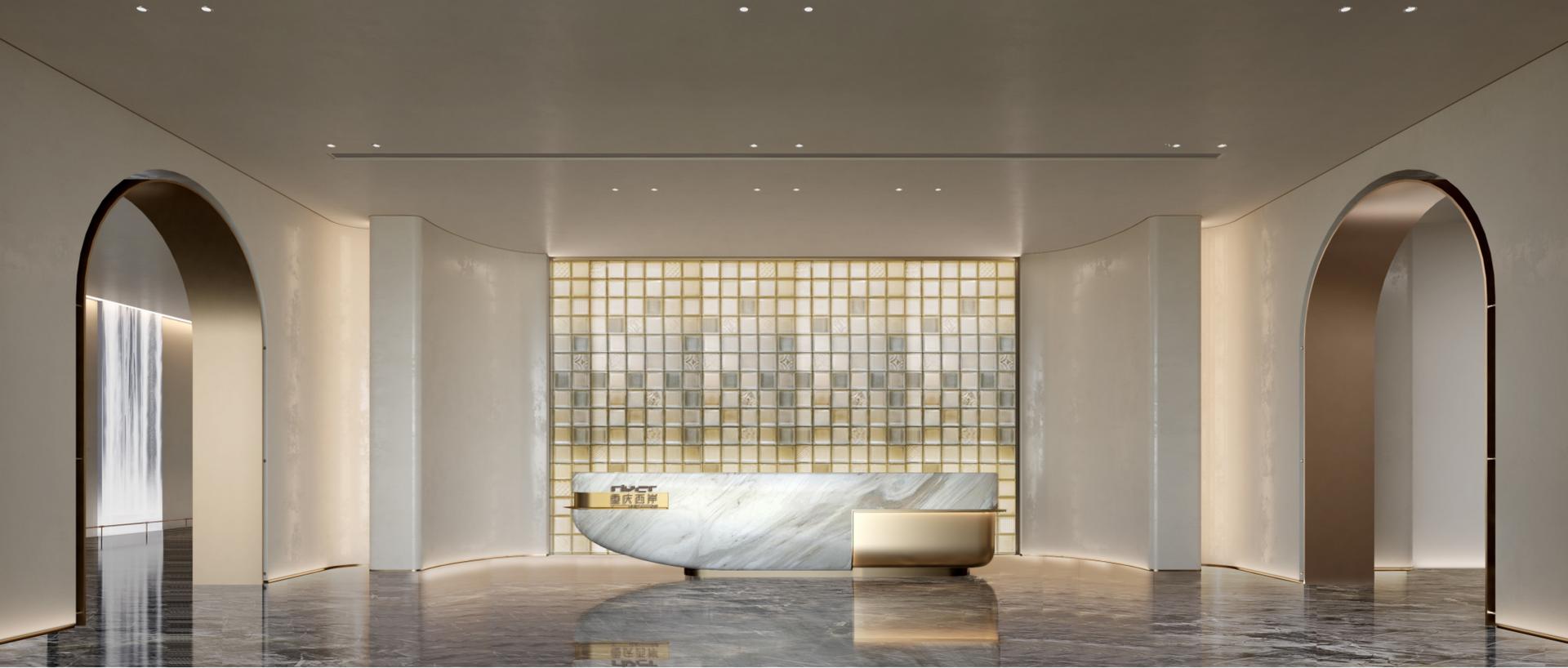London Design Awards Winner - Chongqing West Bank · City Living Room