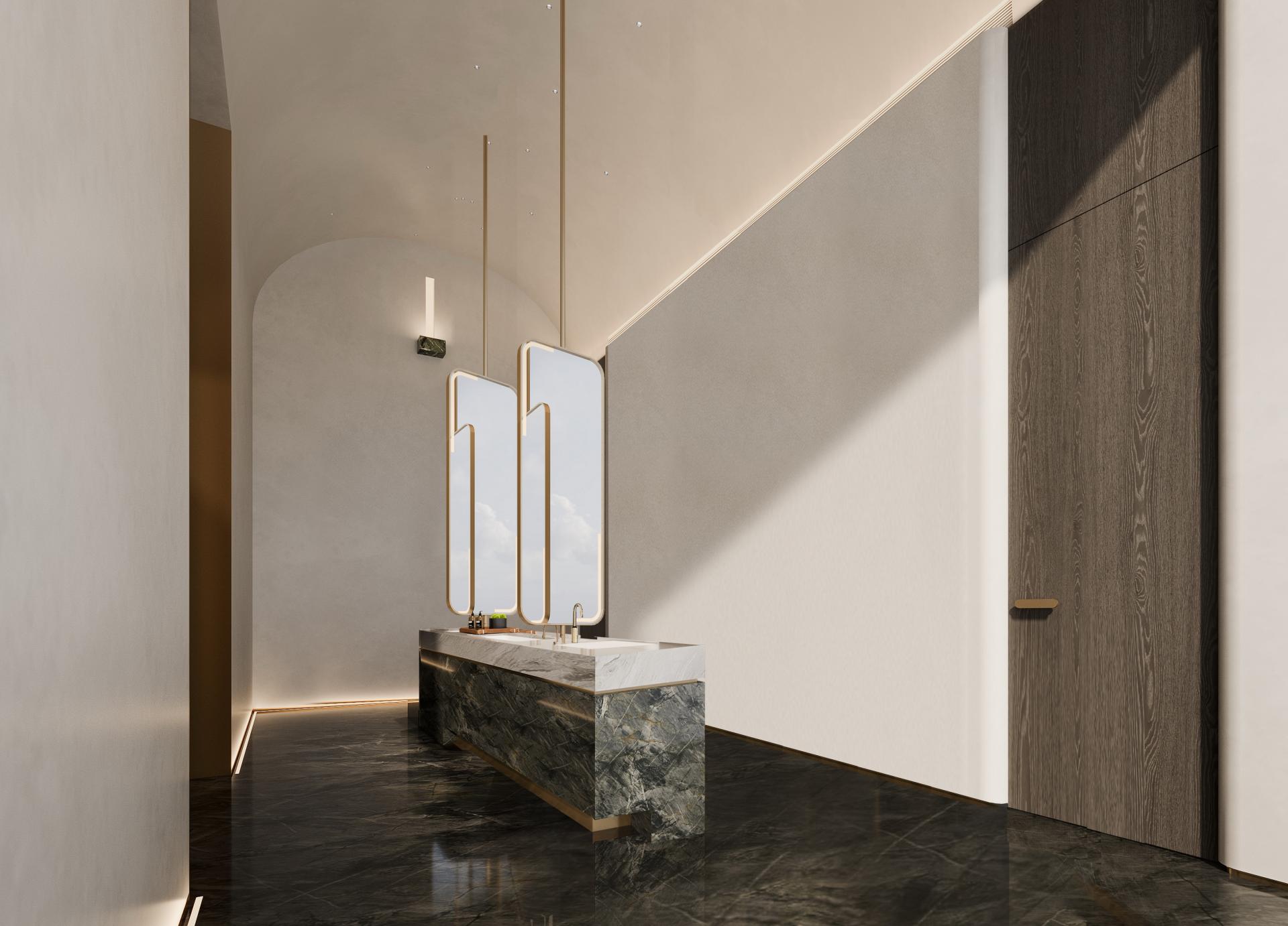 London Design Awards Winner - Chongqing West Bank · City Living Room